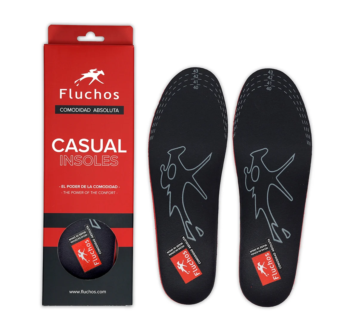 Einlegesohle Casual Herren Größe 40-43