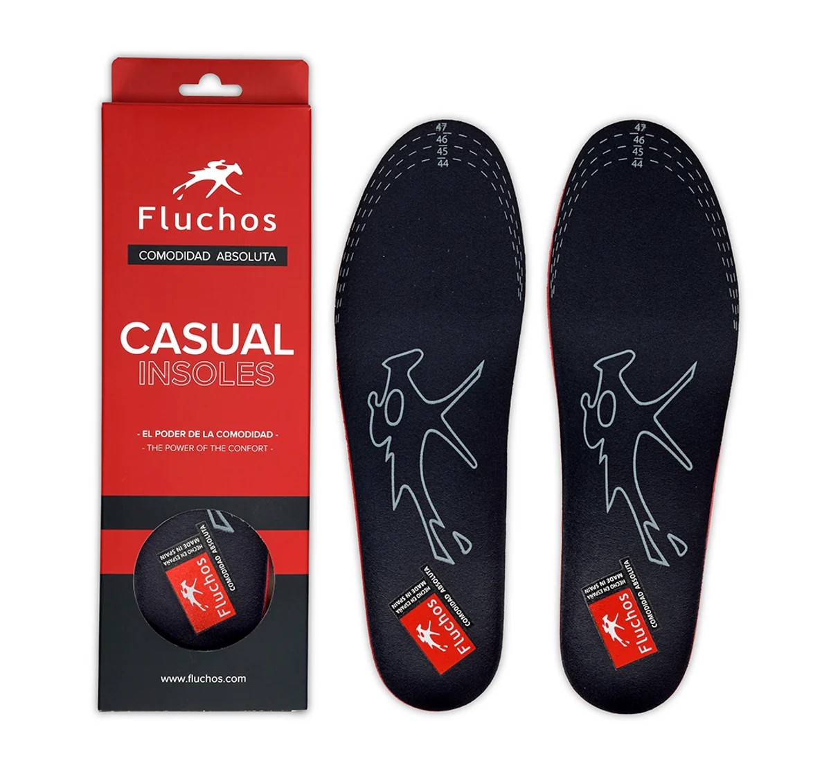 Einlegesohle Casual Herren Größe 44-47