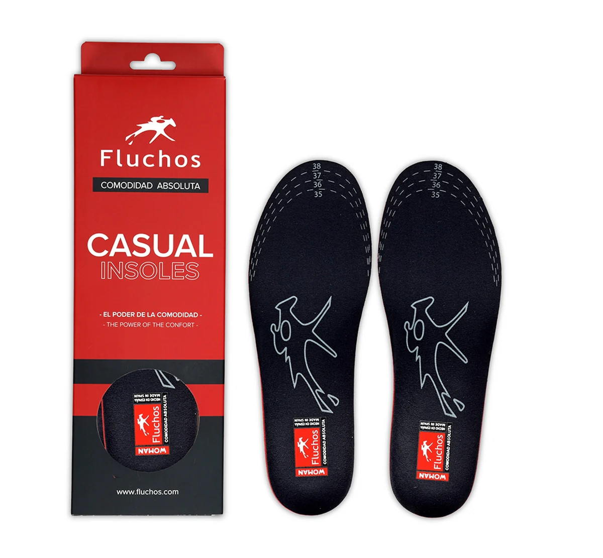 Einlegesohle Casual Women's Größe 35-38