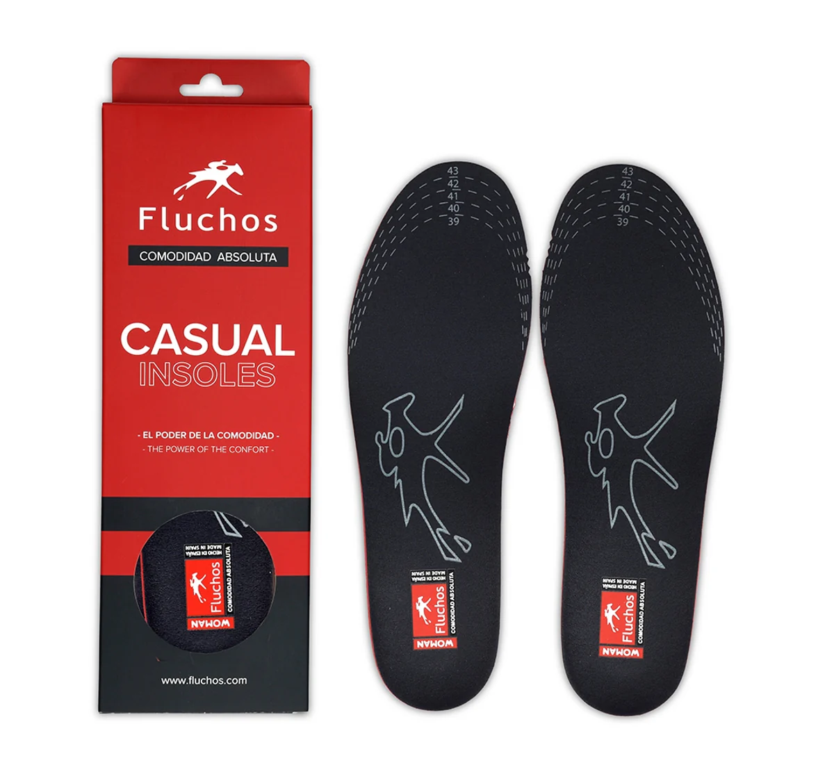 Einlegesohle Casual Women's Größe 39-43