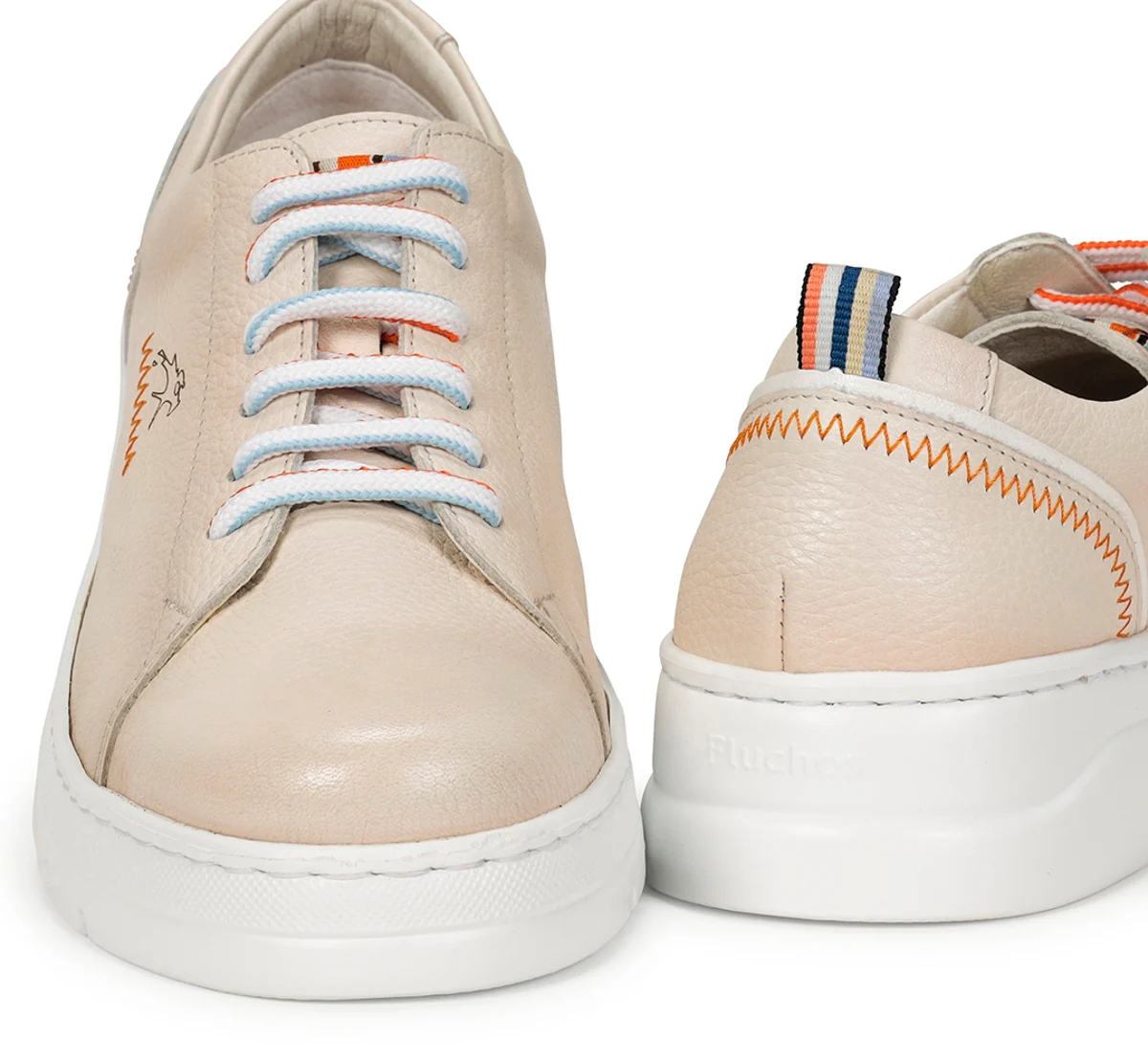 POMPAS F1422 Weißer Turnschuhe - Image 7