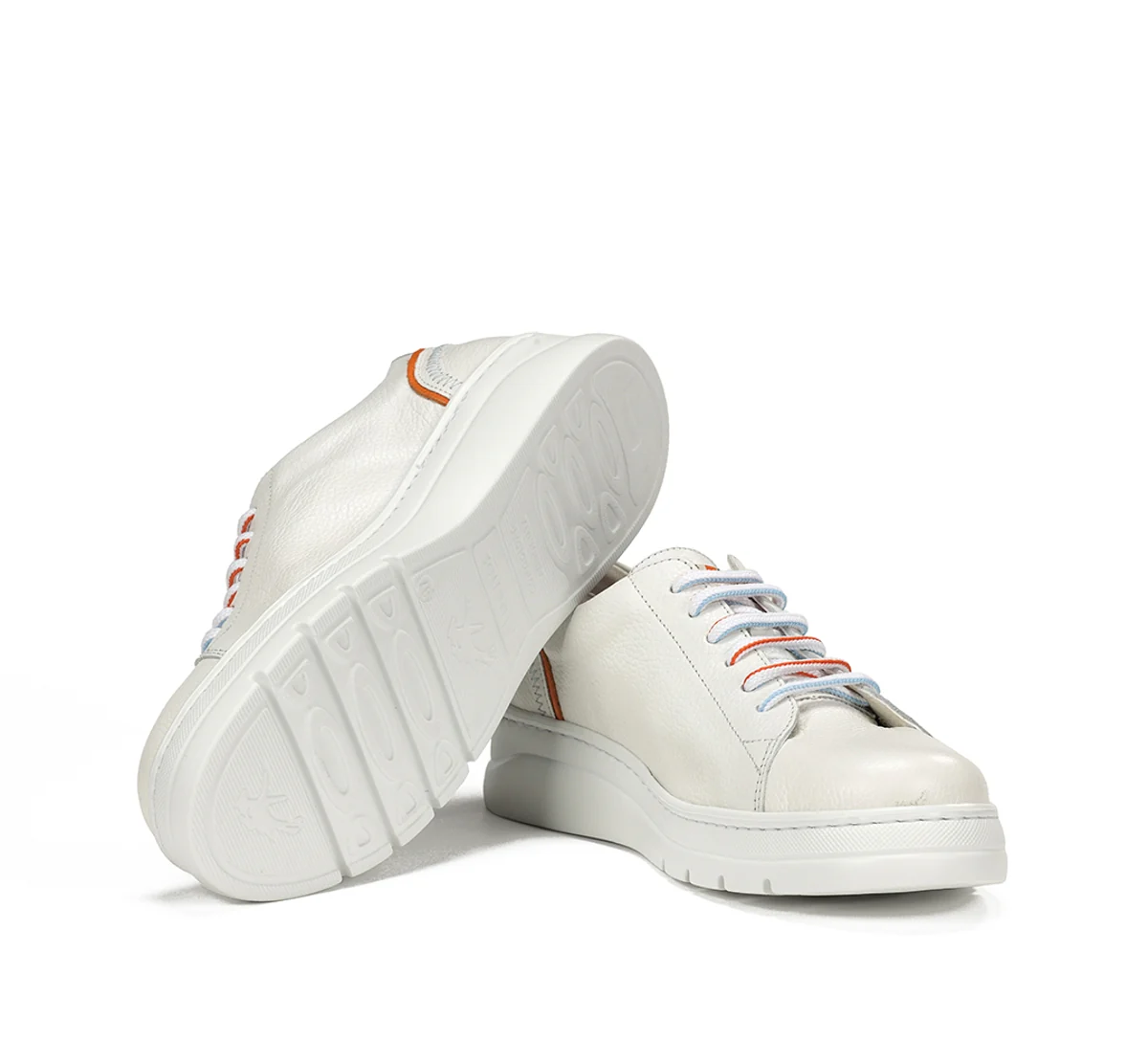 POMPAS F1422 Weißer Turnschuhe - Image 4