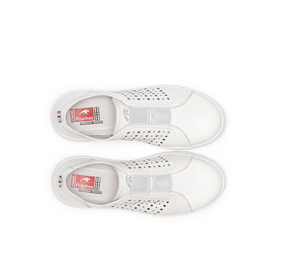 POMPAS F1423 Weißer Turnschuhe - Image 5
