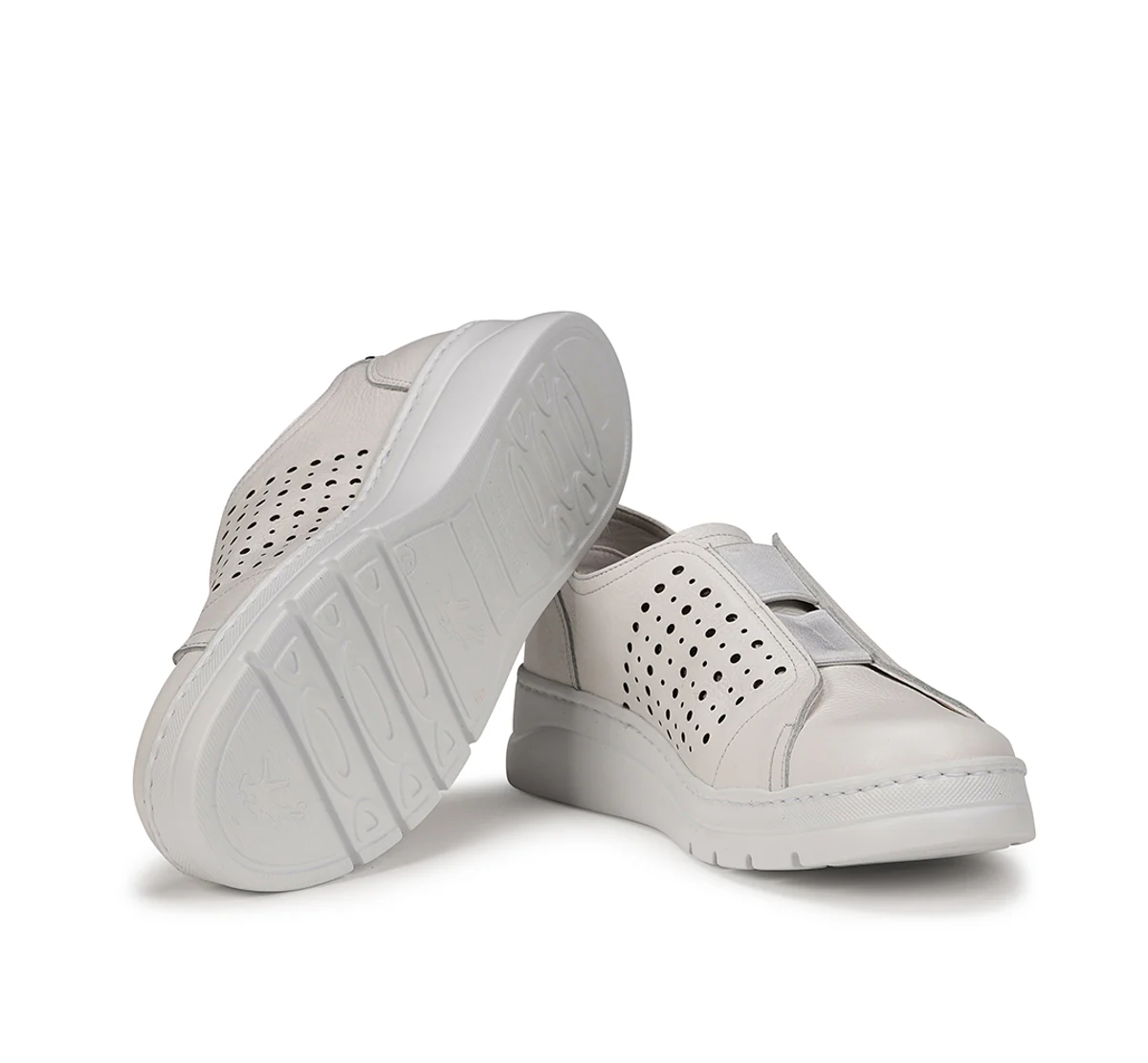 POMPAS F1423 Weißer Turnschuhe - Image 6