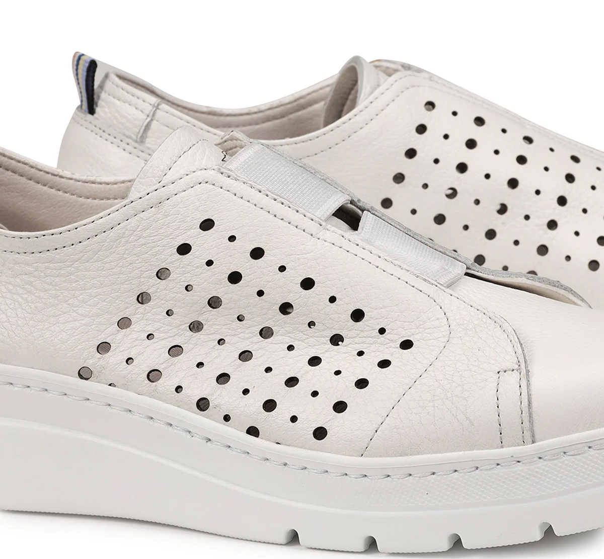 POMPAS F1423 Weißer Turnschuhe - Image 7