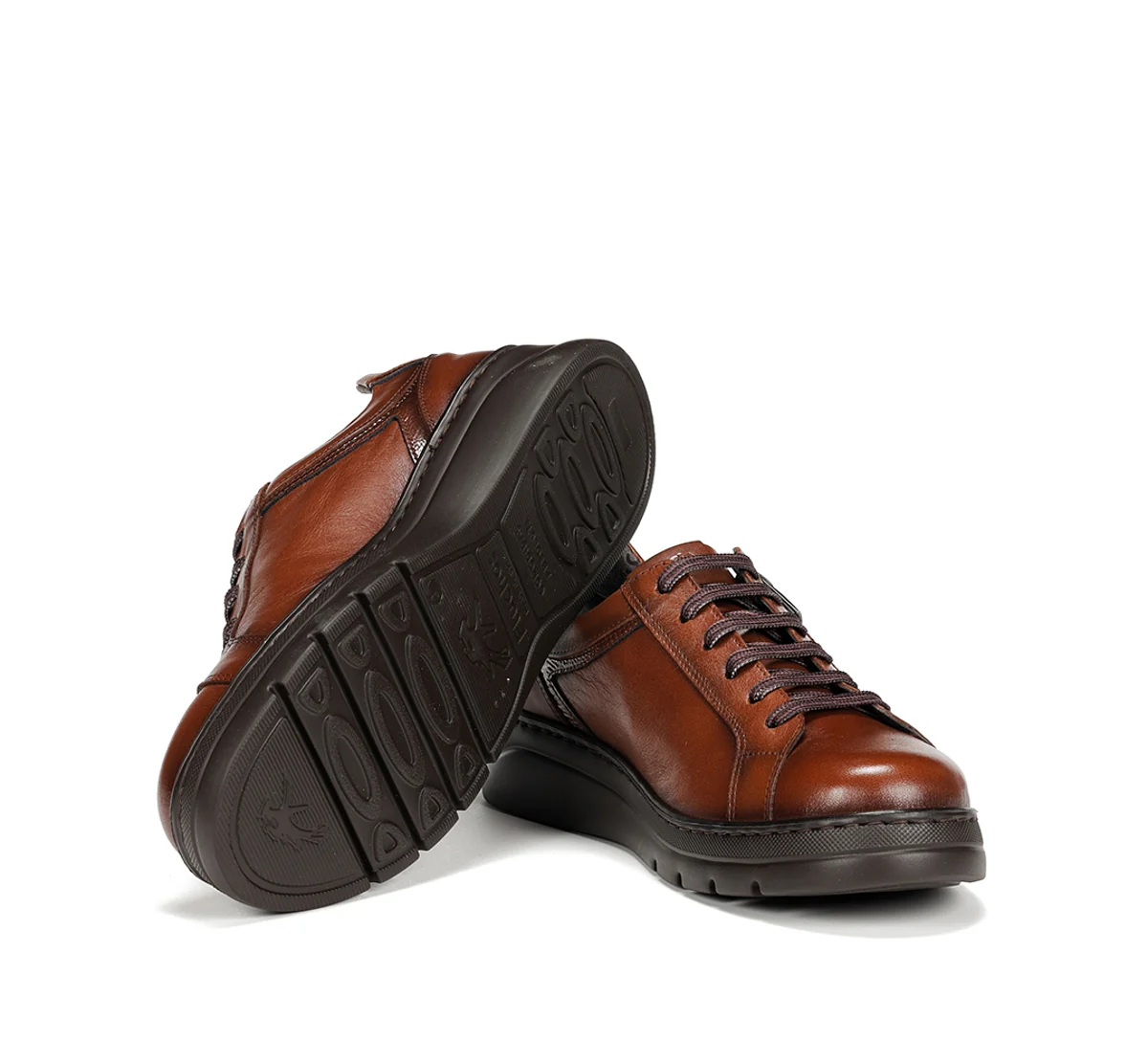 POMPAS F1666 Brauner Turnschuhe - Image 4