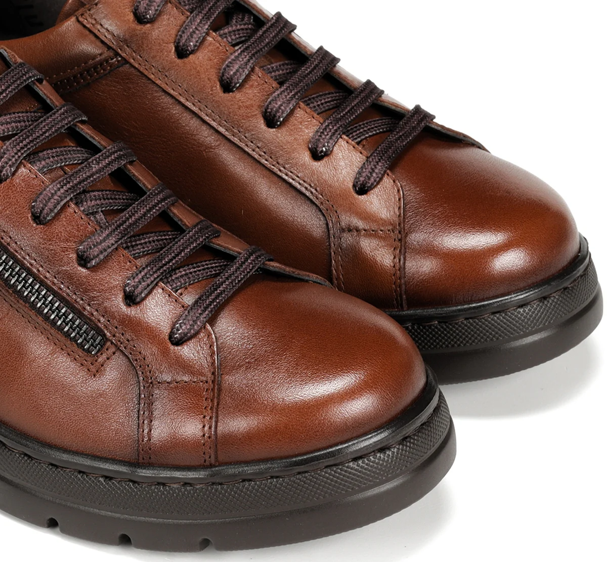 POMPAS F1666 Brauner Turnschuhe - Image 7
