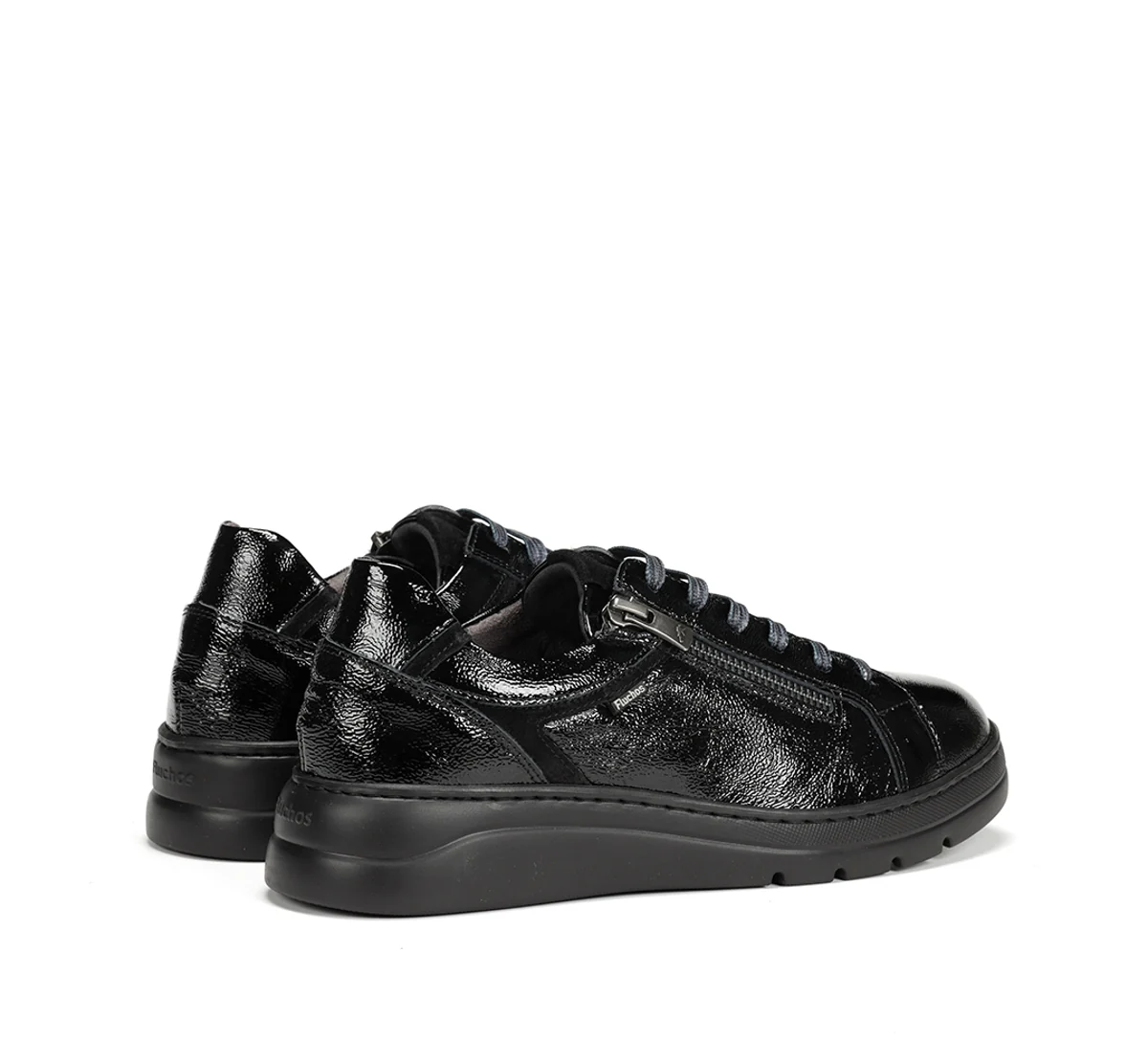 POMPAS F1666 Schwarze Turnschuhe - Image 3