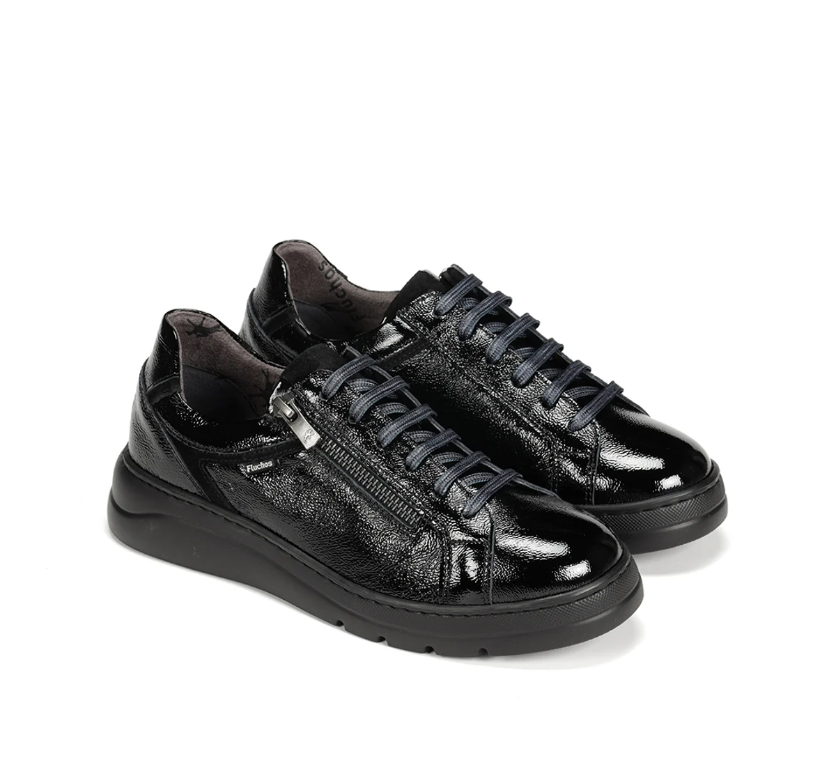 POMPAS F1666 Schwarze Turnschuhe - Image 4