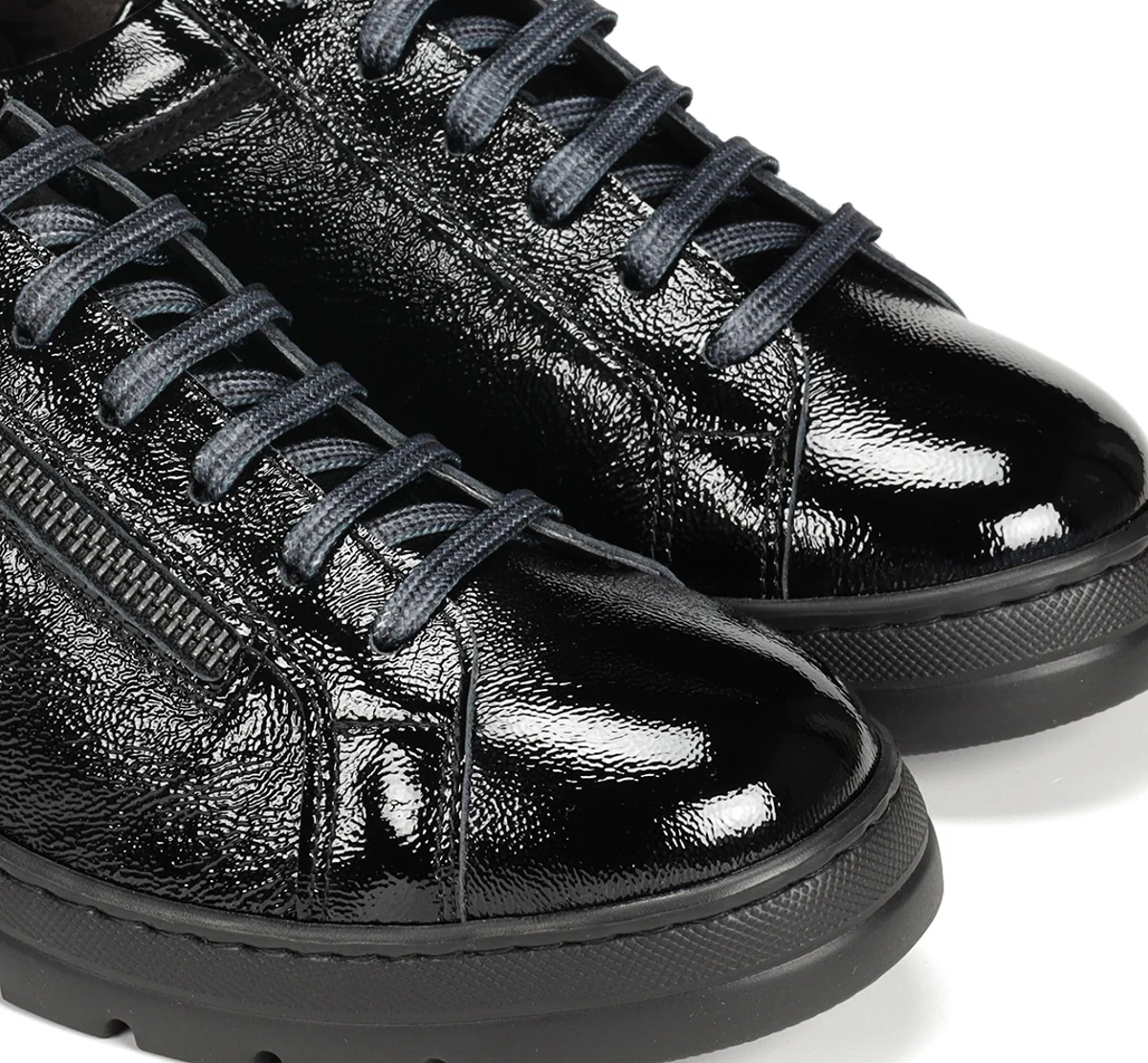 POMPAS F1666 Schwarze Turnschuhe - Image 7