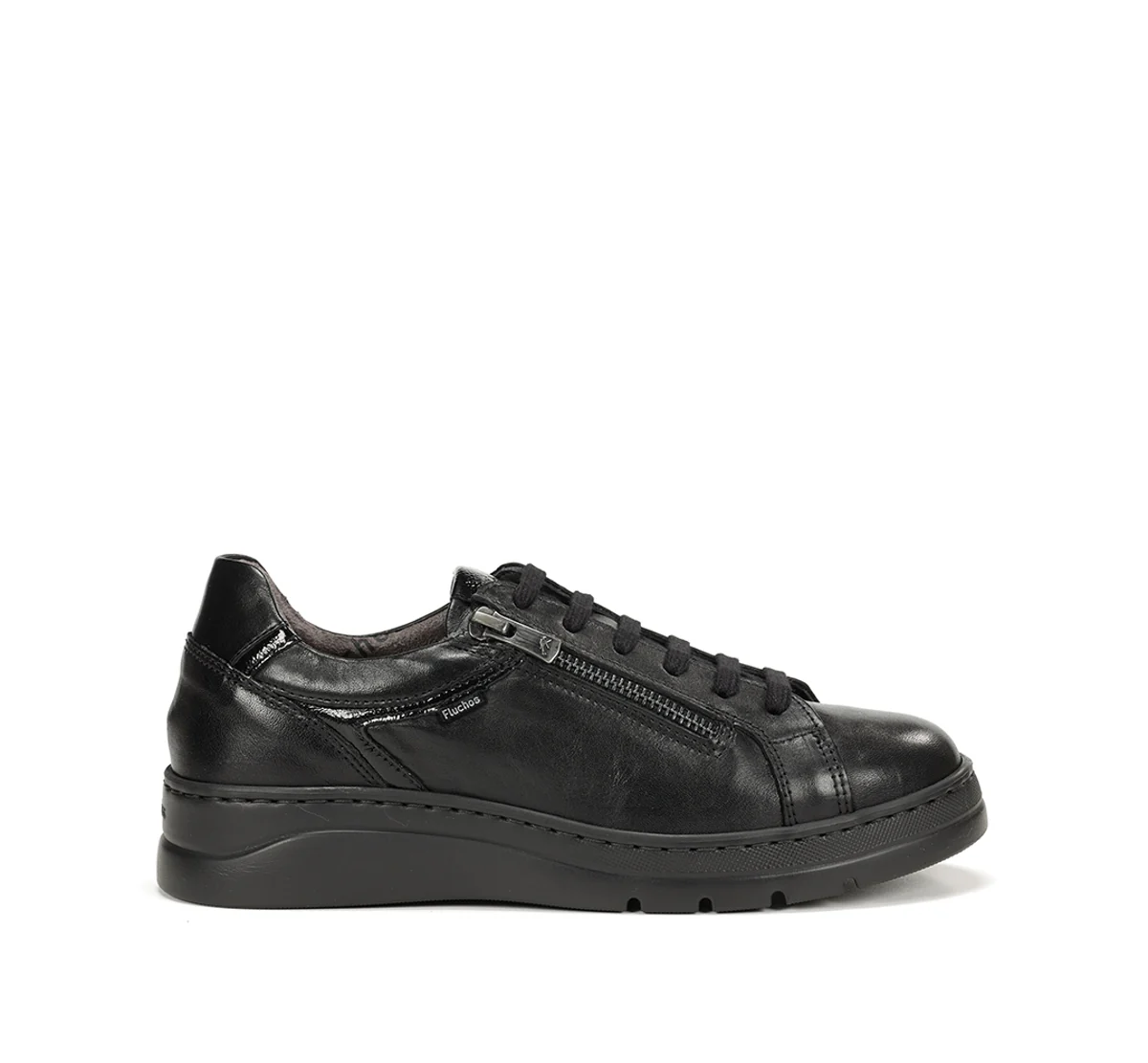 POMPAS F1666 Schwarze Turnschuhe