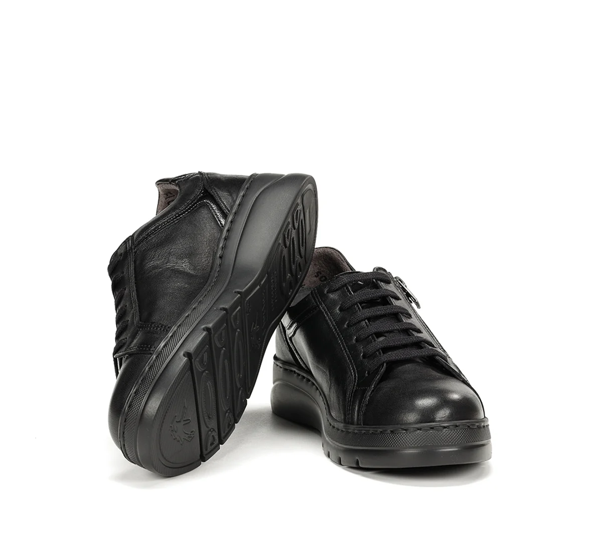 POMPAS F1666 Schwarze Turnschuhe - Image 4