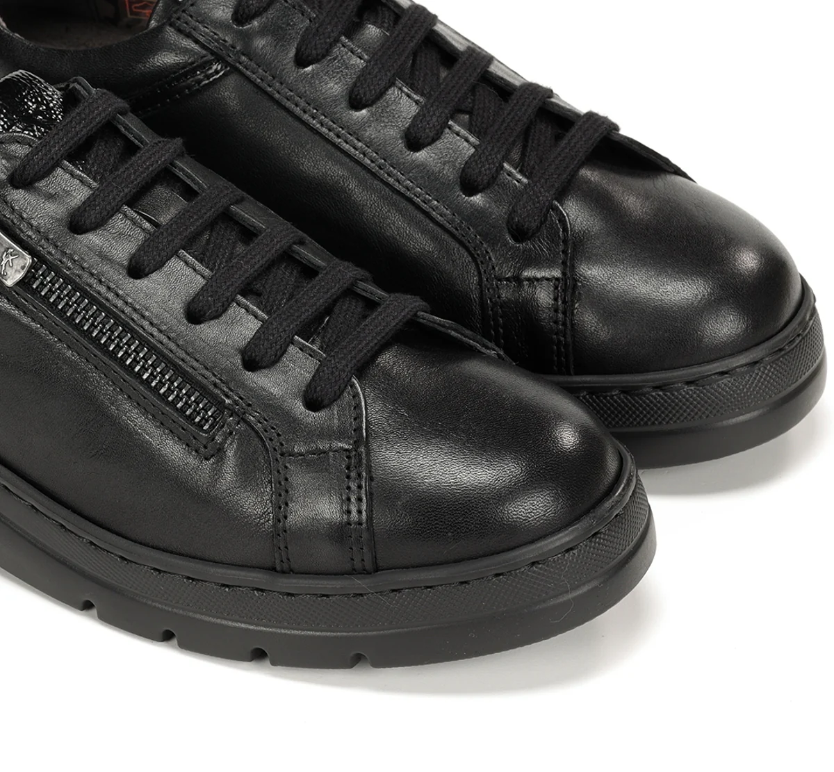 POMPAS F1666 Schwarze Turnschuhe - Image 6