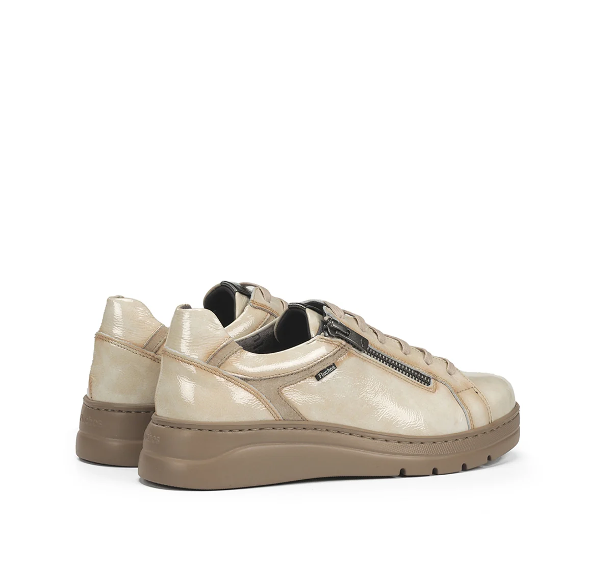 POMPAS F1666 Taupe Turnschuhe - Image 3