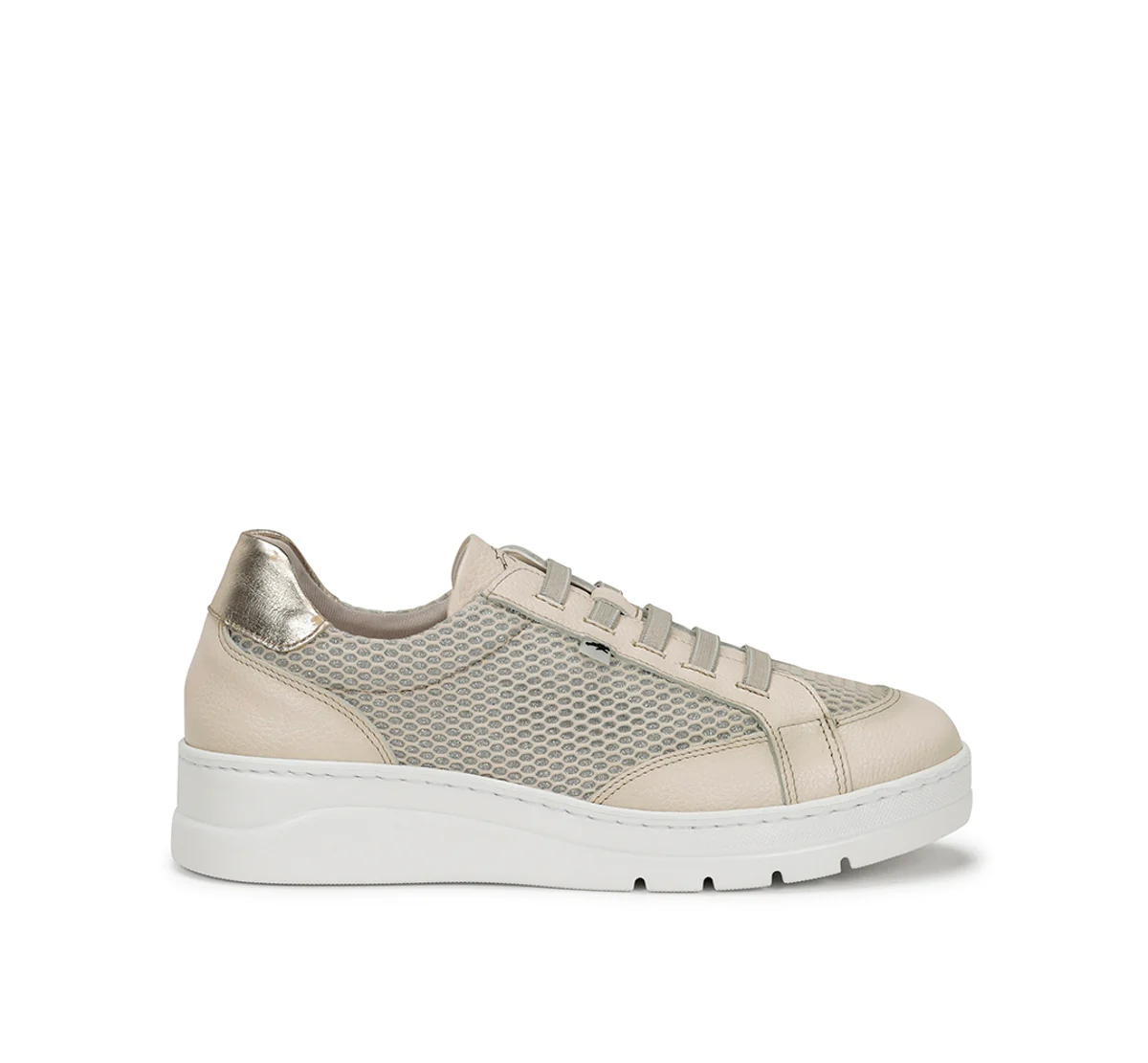 POMPAS F1668 Beige Turnschuhe