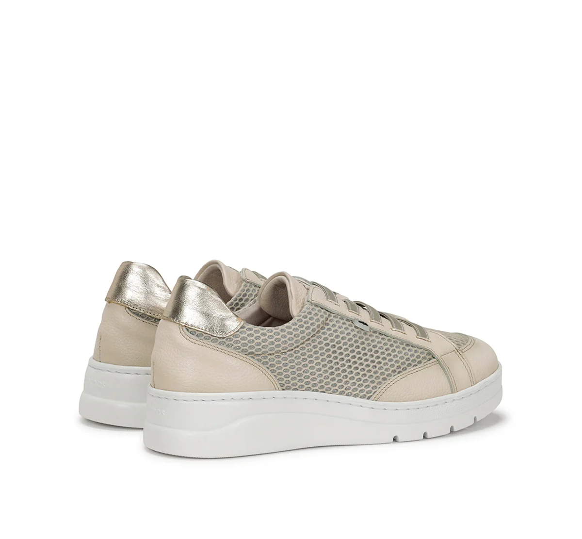 POMPAS F1668 Beige Turnschuhe - Image 3