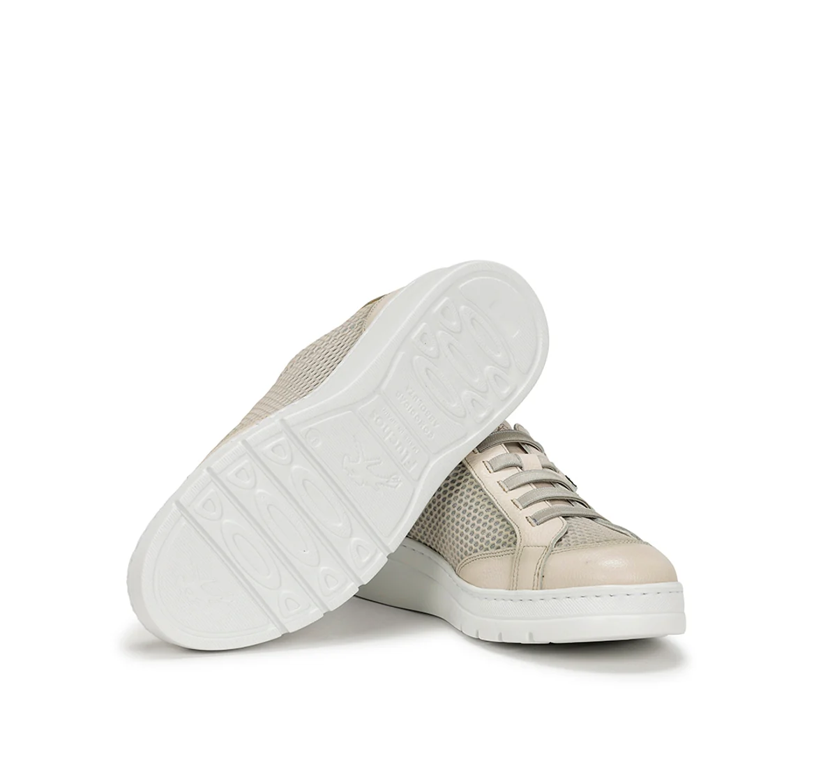 POMPAS F1668 Beige Turnschuhe - Image 4