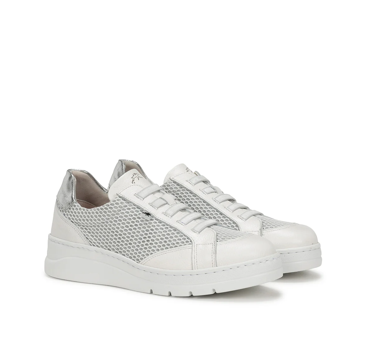 POMPAS F1668 Weißer Turnschuhe
