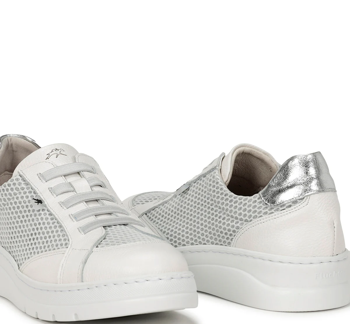 POMPAS F1668 Weißer Turnschuhe - Image 6