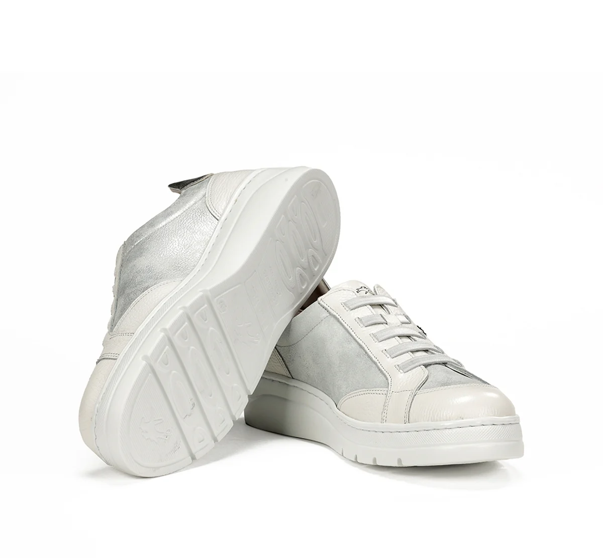 POMPAS F1918 Weißer Turnschuhe - Image 4