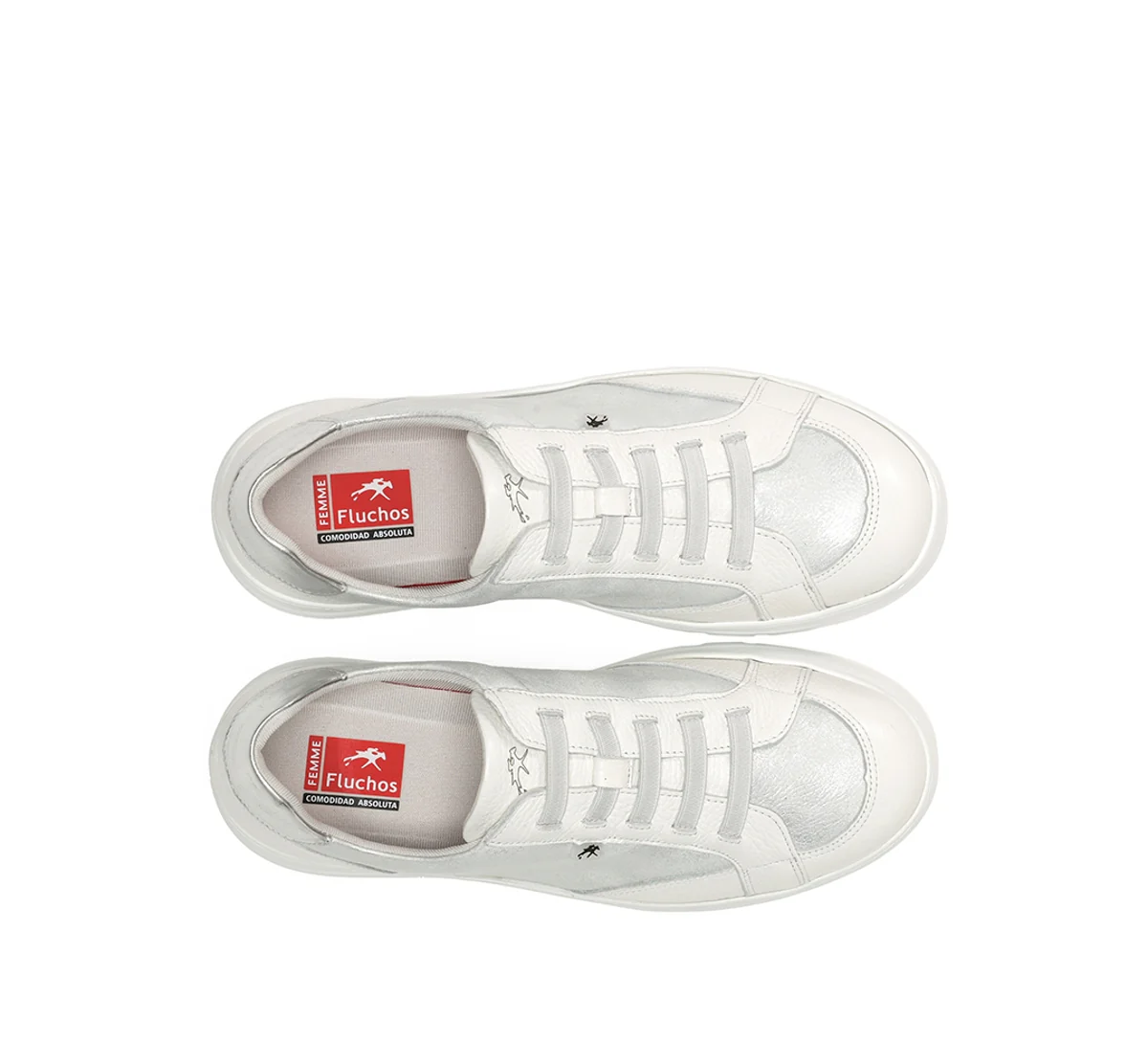POMPAS F1918 Weißer Turnschuhe - Image 5