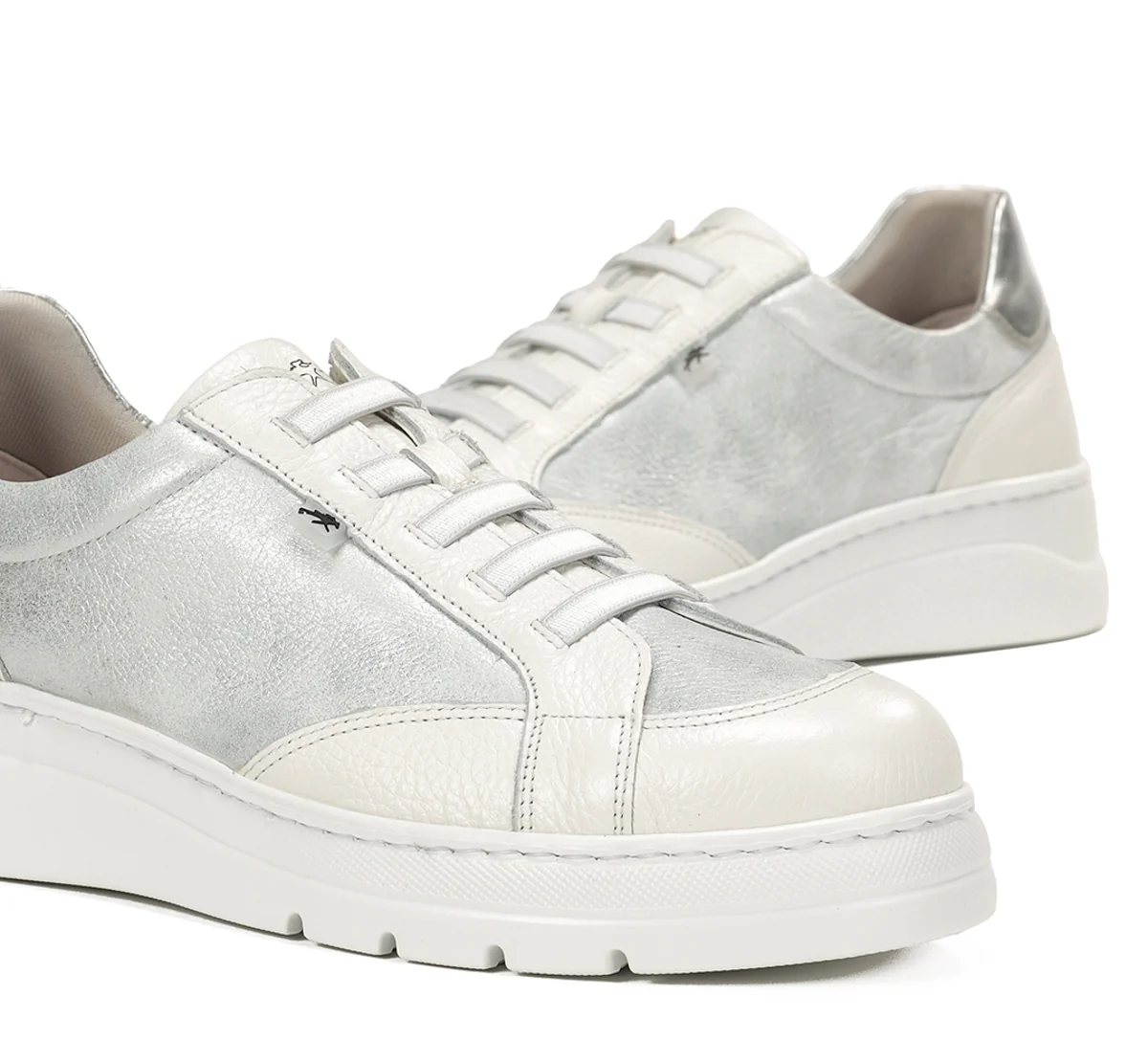 POMPAS F1918 Weißer Turnschuhe - Image 7