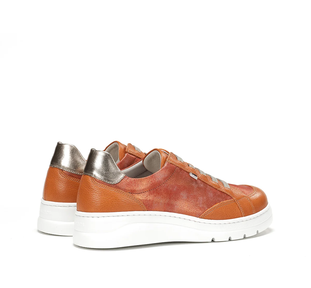 POMPAS F1918 Orange Turnschuhe - Image 3