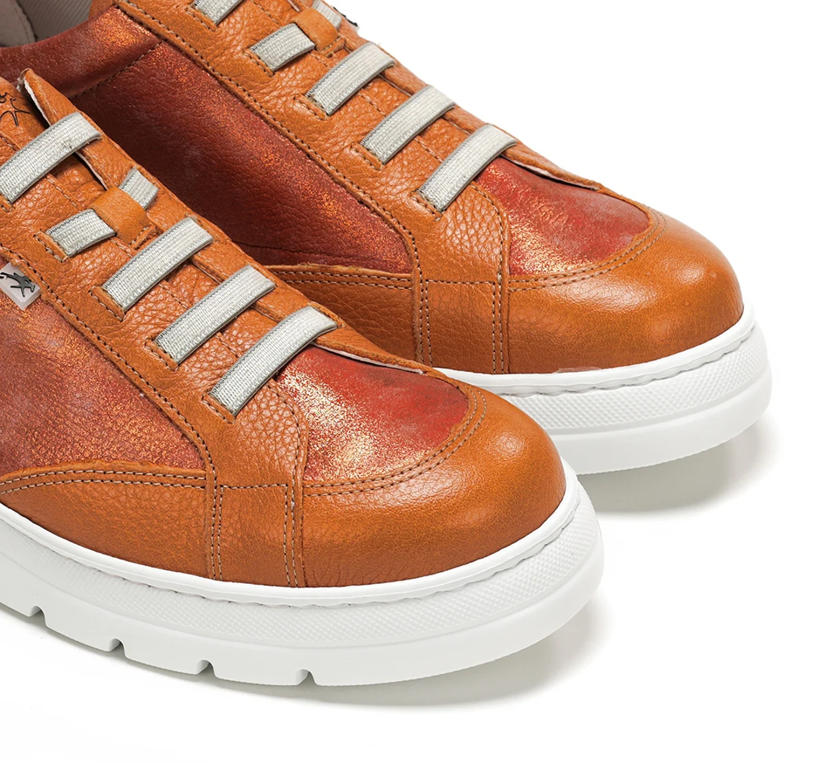 POMPAS F1918 Orange Turnschuhe - Image 6