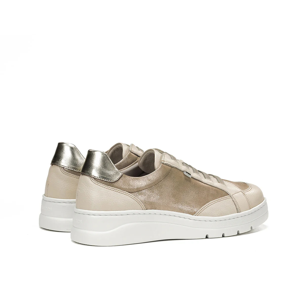 POMPAS F1918 Taupe Turnschuhe - Image 3