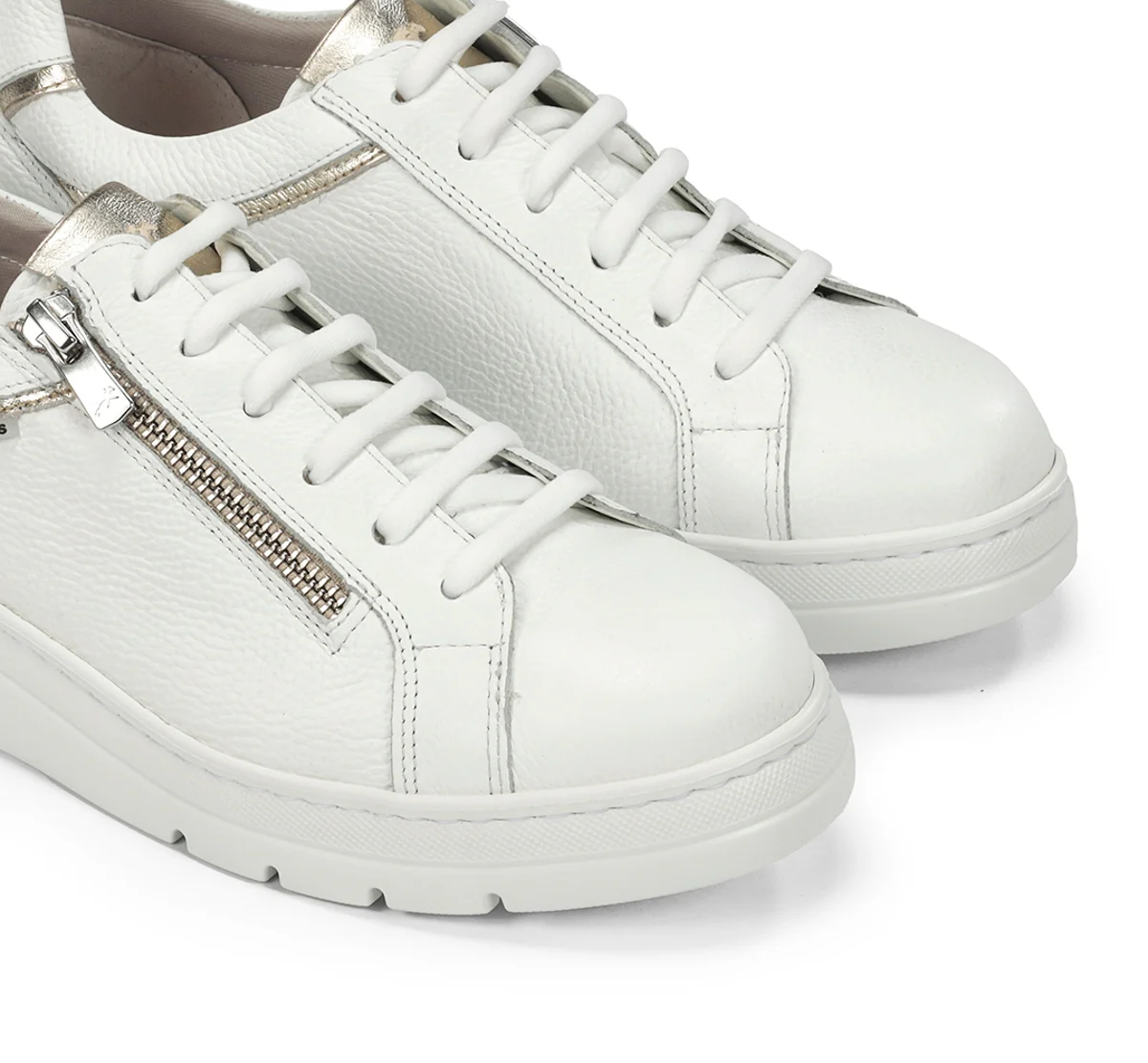 POMPAS F2204 Weißer Turnschuhe - Image 6