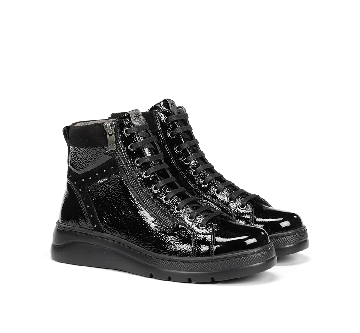 POMPAS F2250 Schwarze Stiefeletten - Image 2