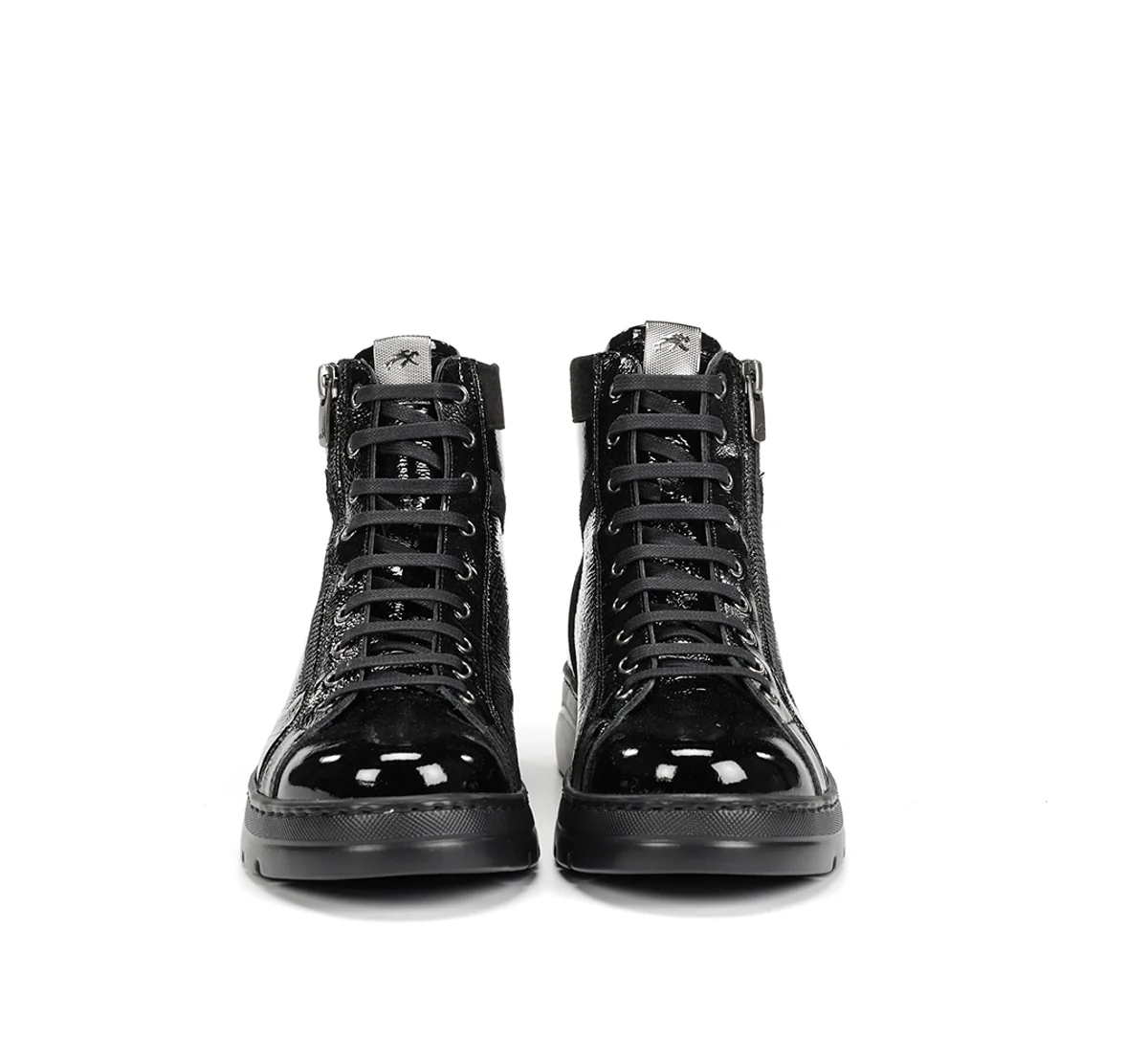 POMPAS F2250 Schwarze Stiefeletten - Image 3