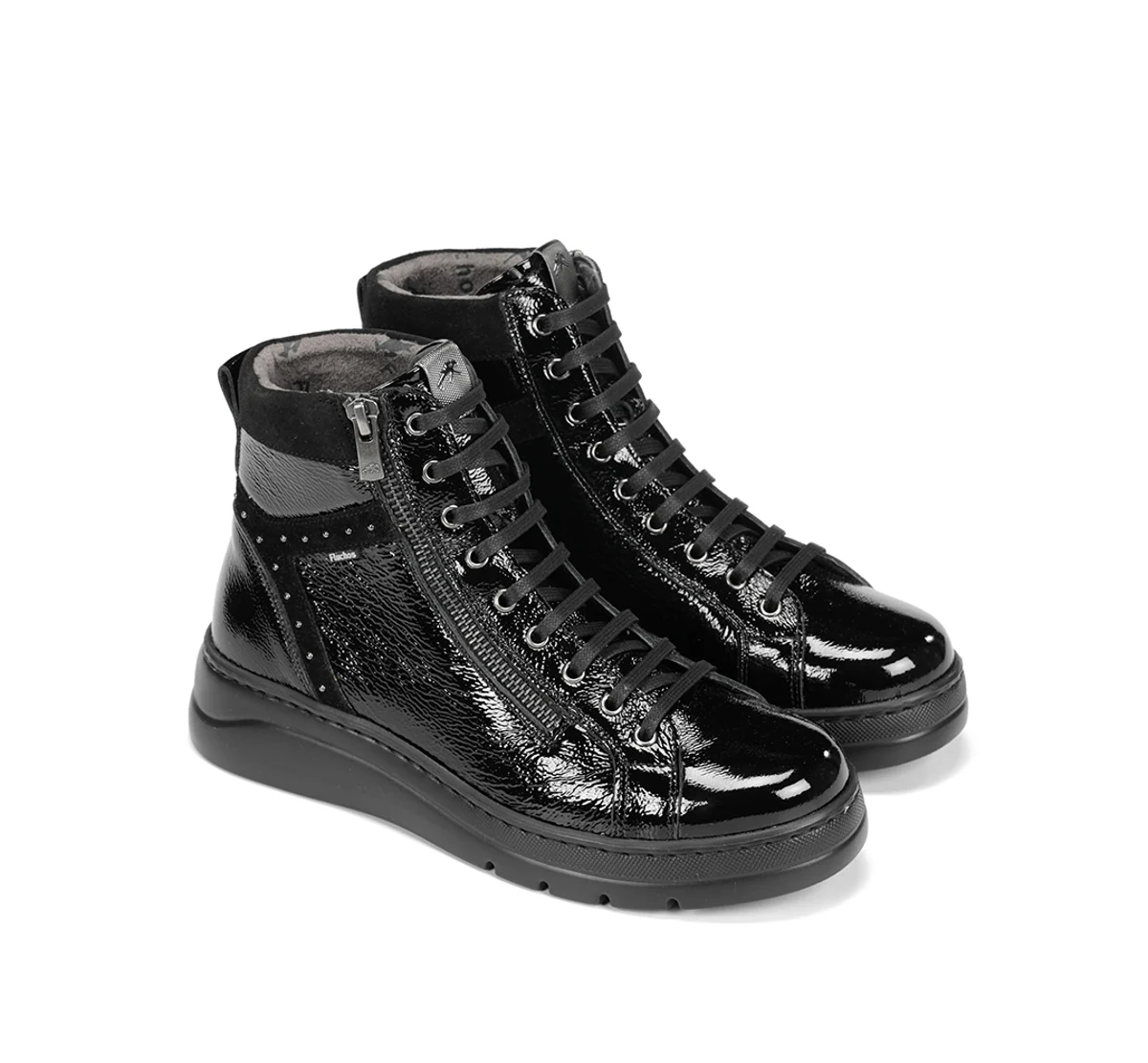 POMPAS F2250 Schwarze Stiefeletten - Image 5