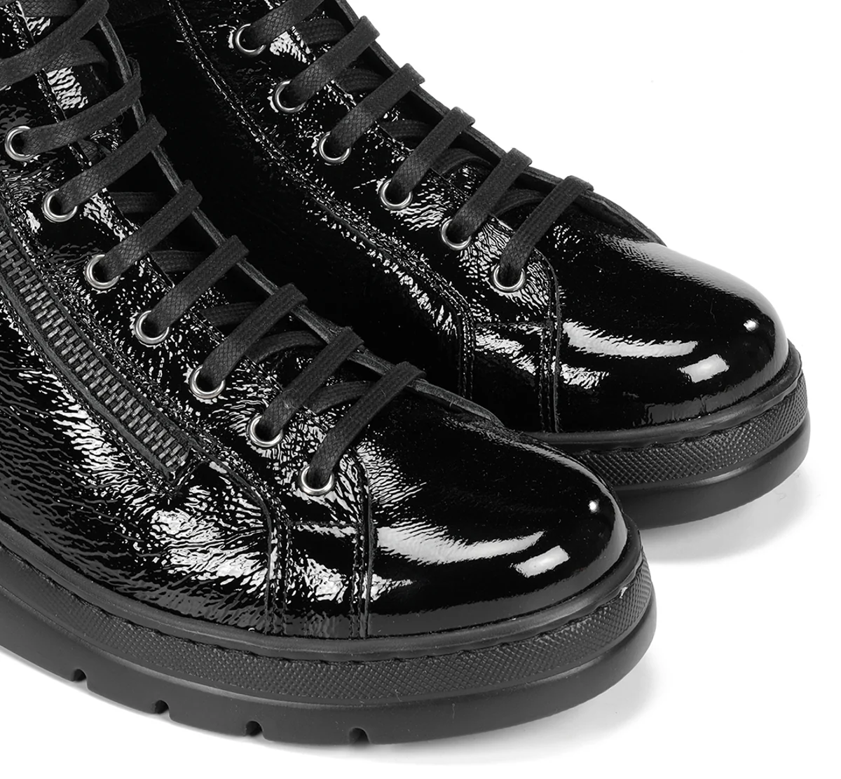 POMPAS F2250 Schwarze Stiefeletten - Image 6