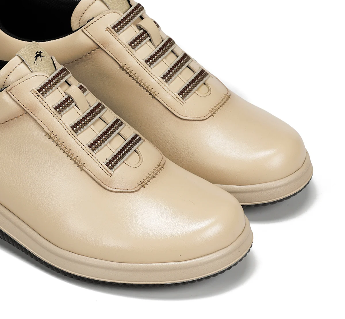 PRIME W F2335 Taupe Turnschuhe - Image 7
