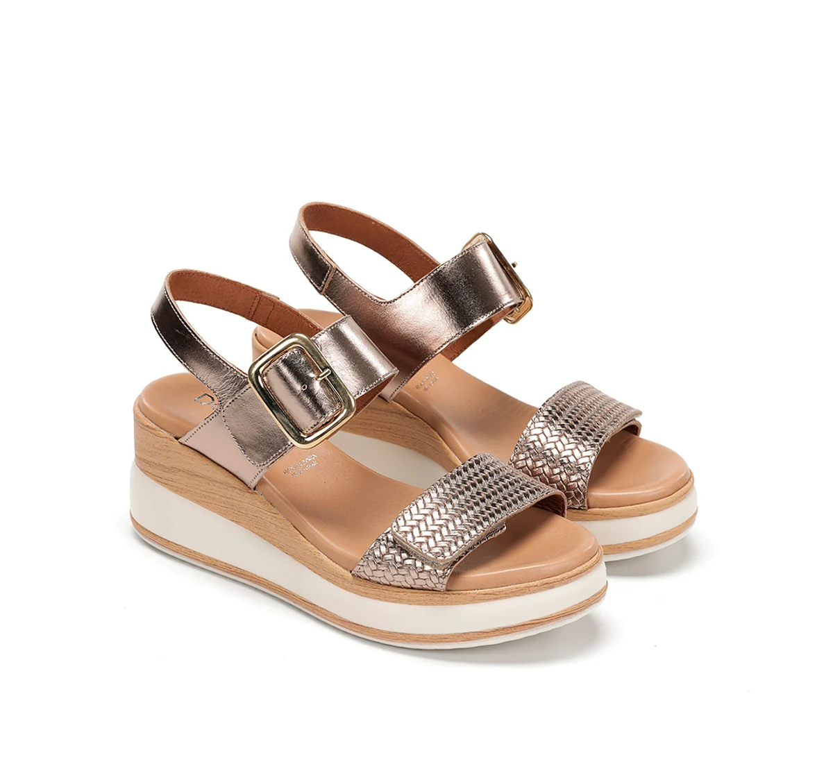 PRINCE D9642 Goldener Sandale - Image 4