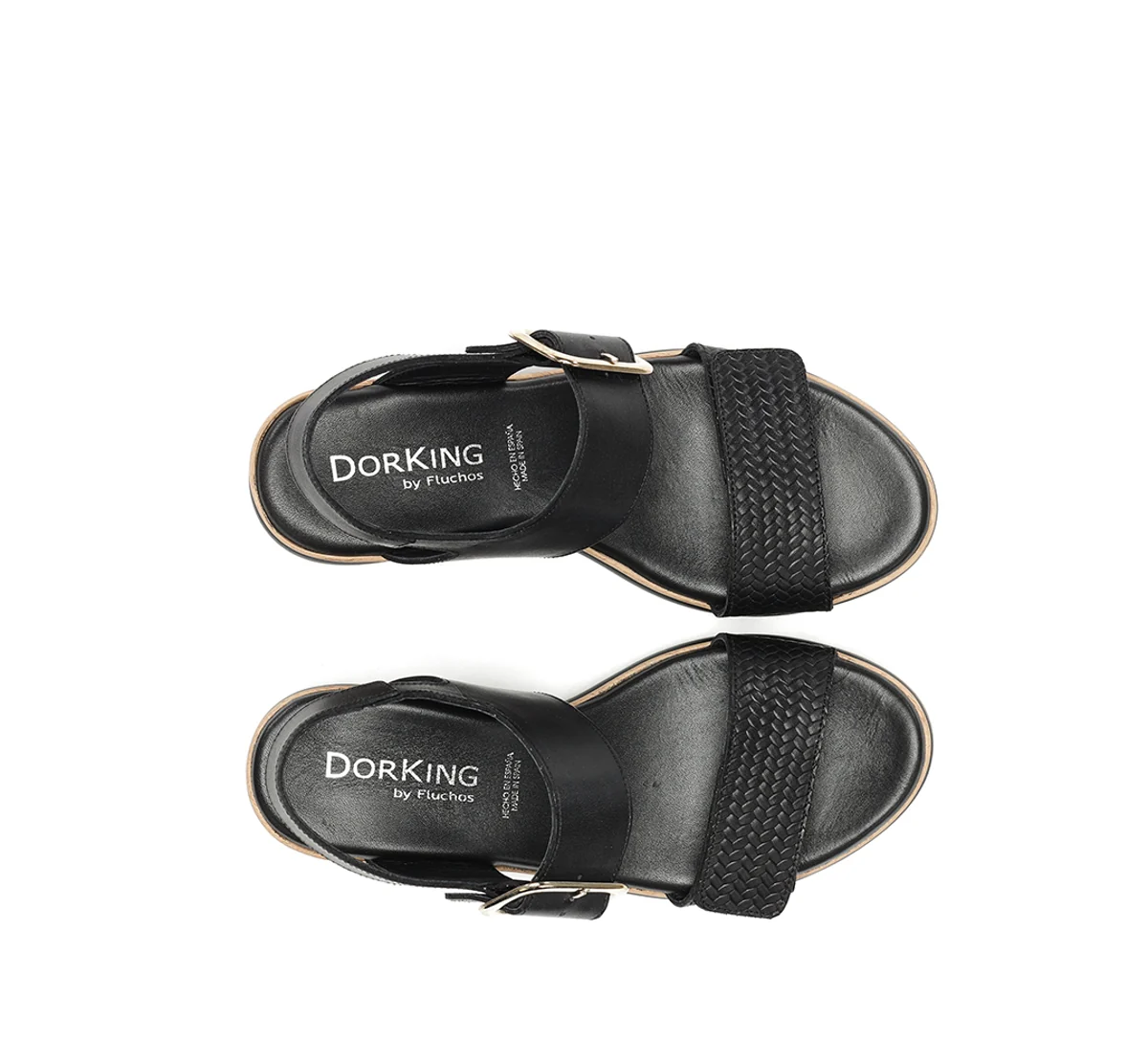PRINCE D9642 Schwarze Sandale - Image 5