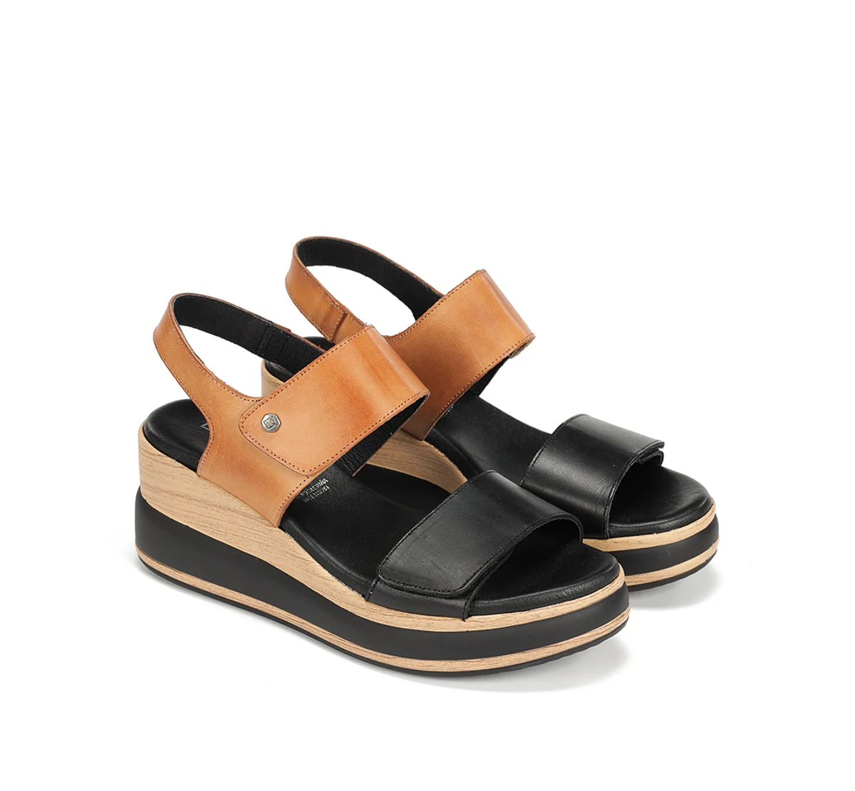 PRINCE D9643 Schwarze Sandale - Image 4