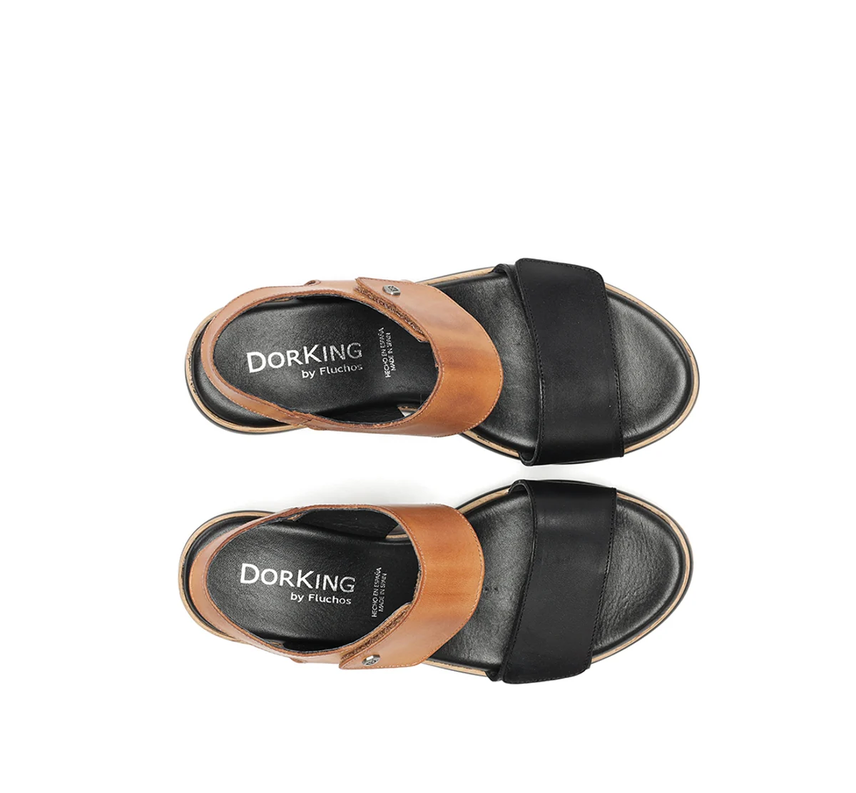 PRINCE D9643 Schwarze Sandale - Image 5