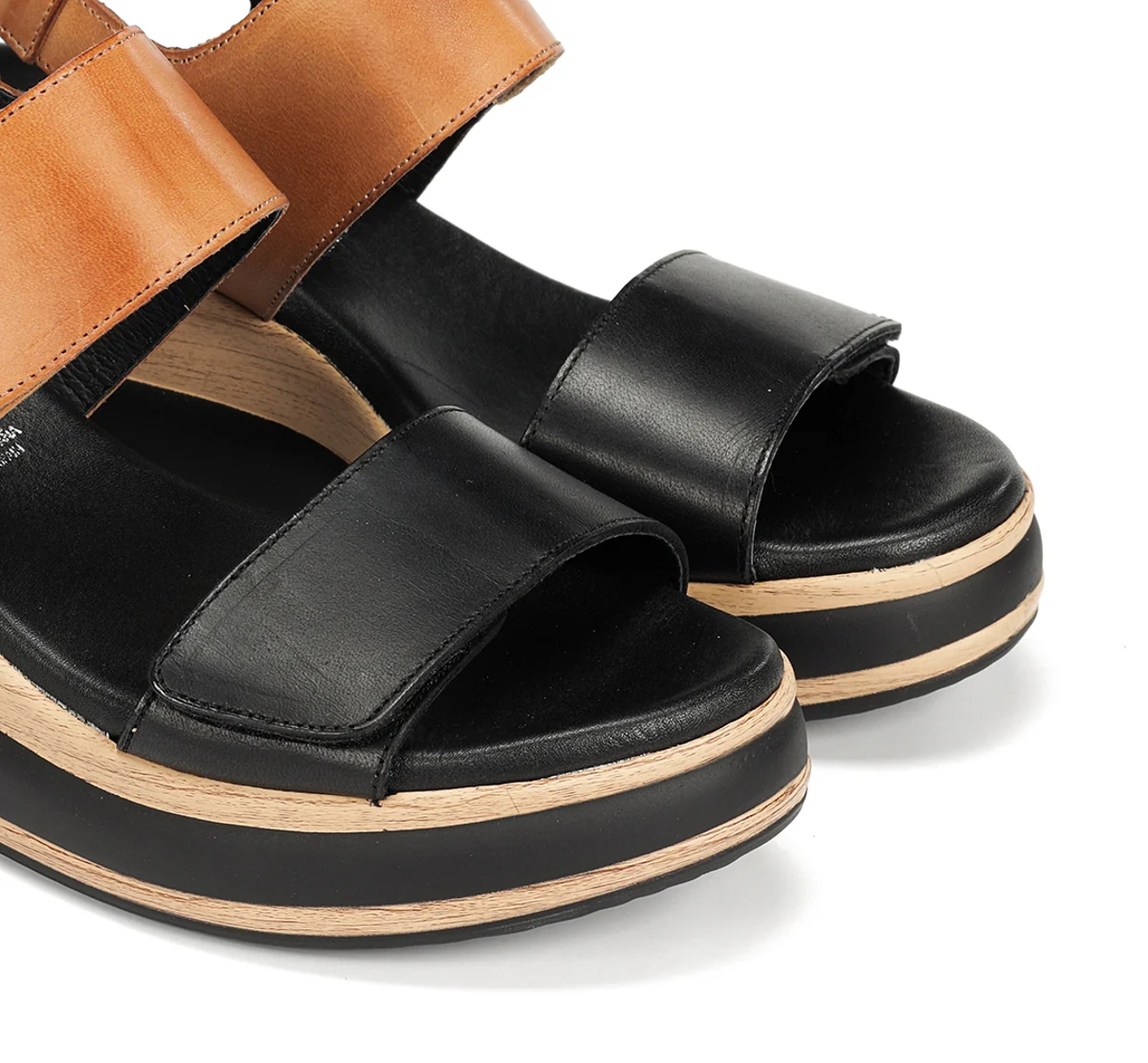 PRINCE D9643 Schwarze Sandale - Image 6