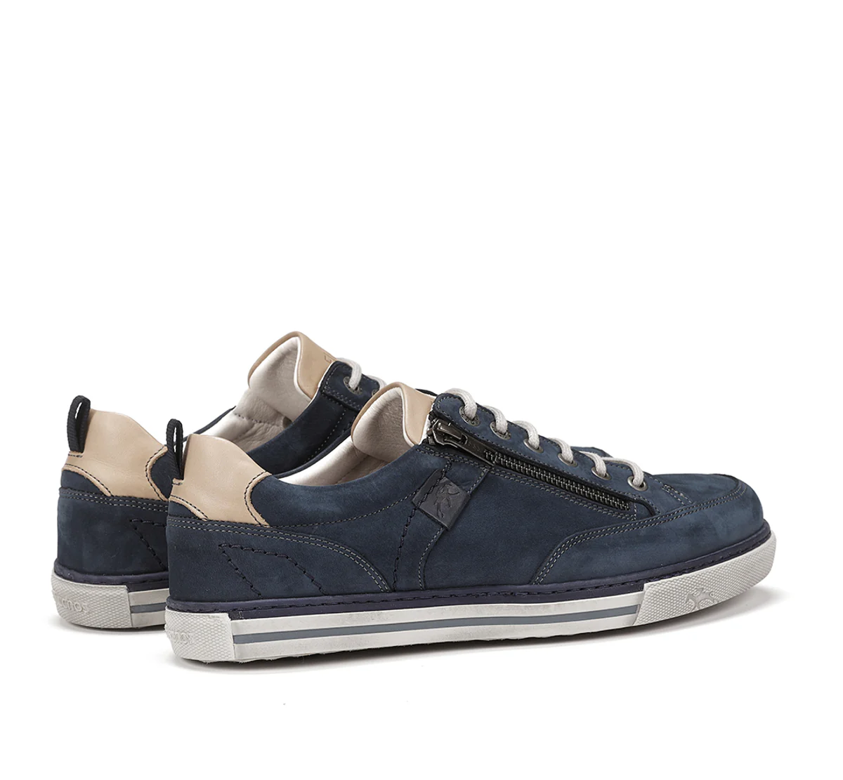 QUEBEC 9376 Taupe Turnschuhe - Image 3