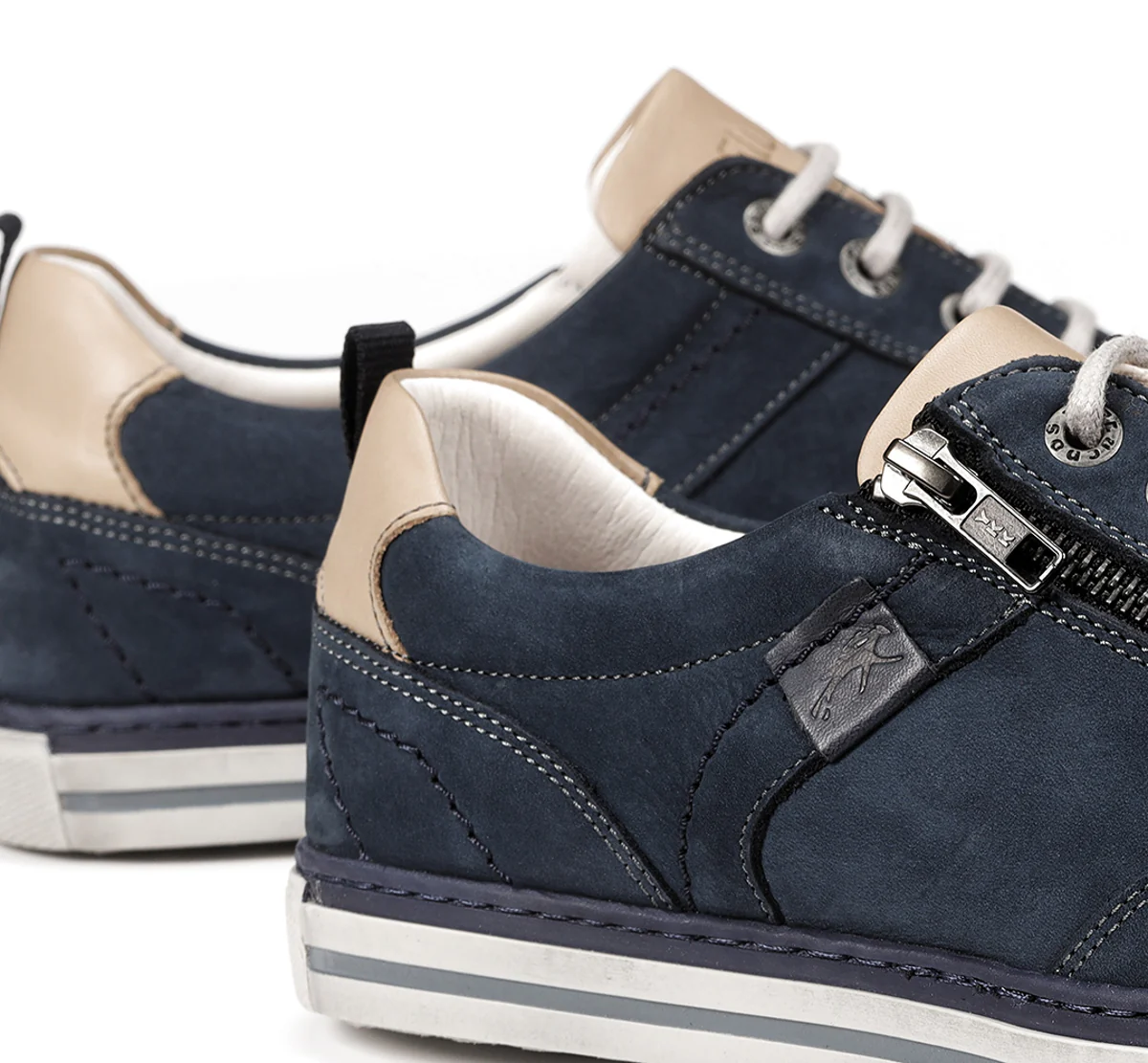 QUEBEC 9376 Taupe Turnschuhe - Image 7