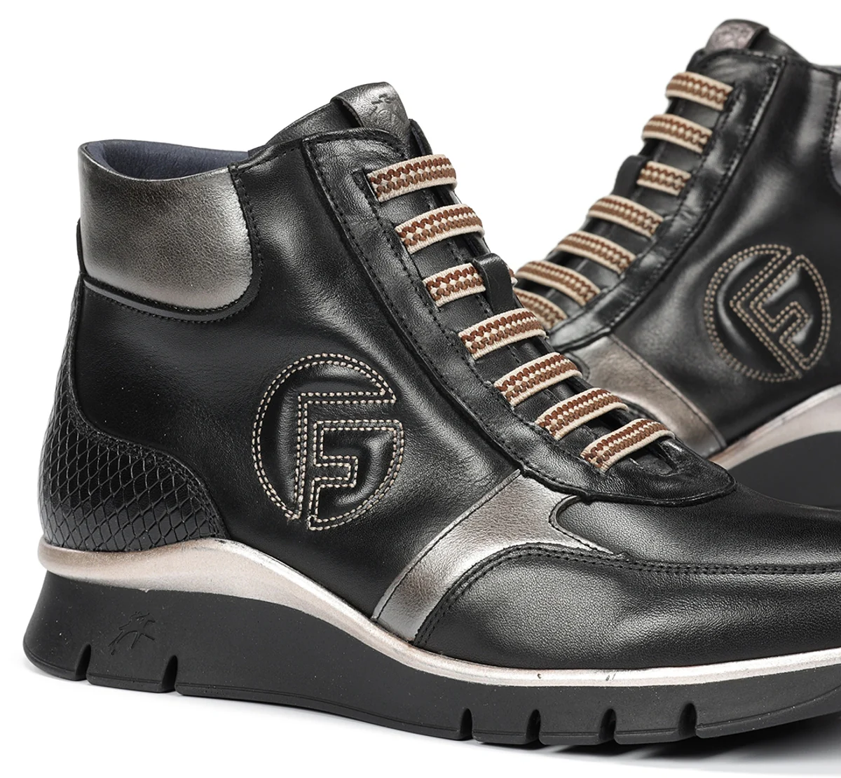 UNION F2077 Schwarze Stiefeletten - Image 7