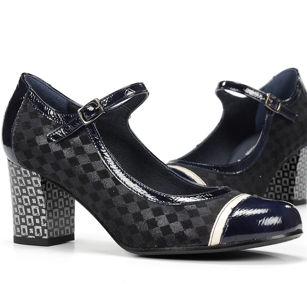 RODIN D8669 Blauer Schuh - Image 7
