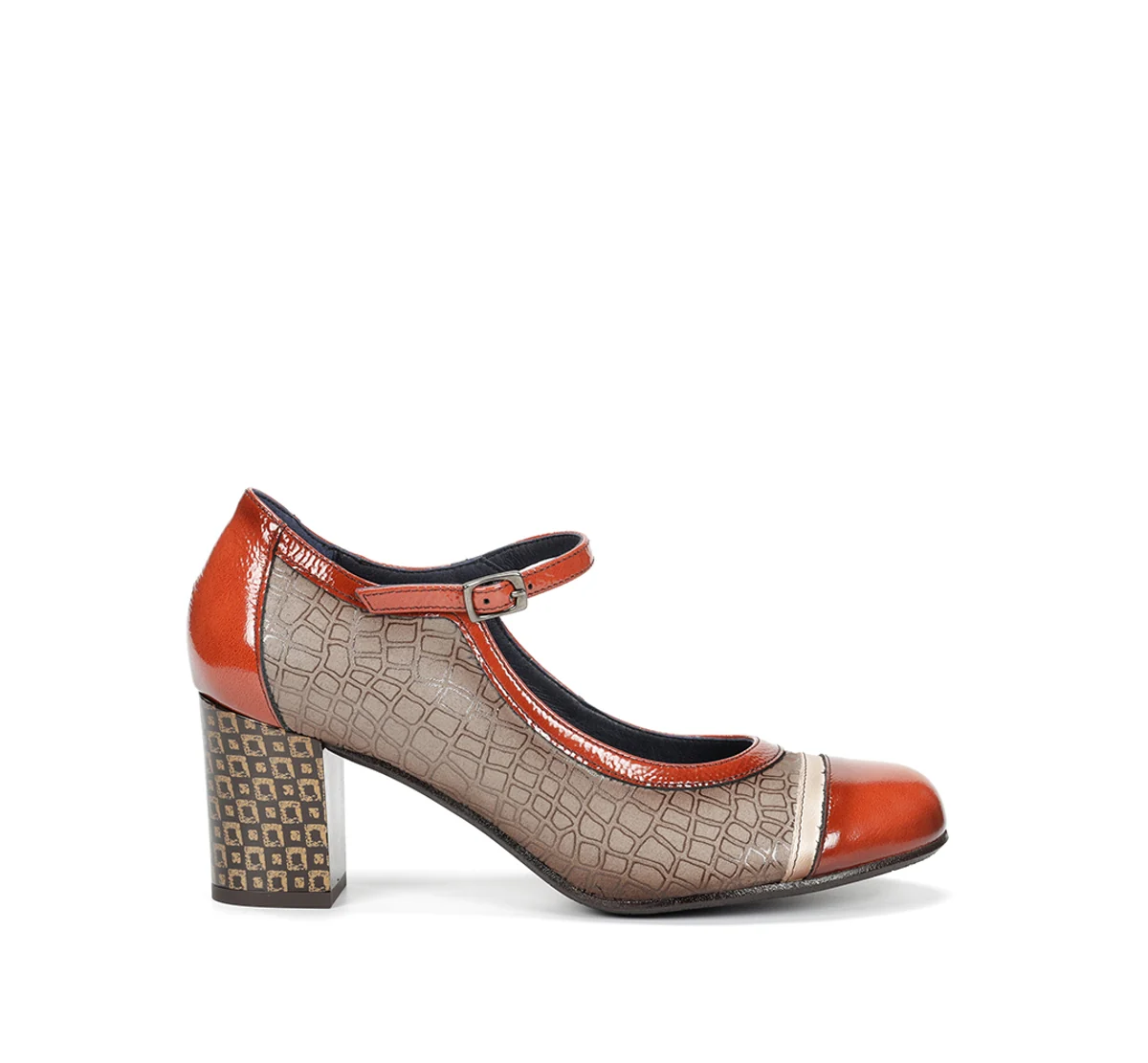 RODIN D8669 Taupe Schuh