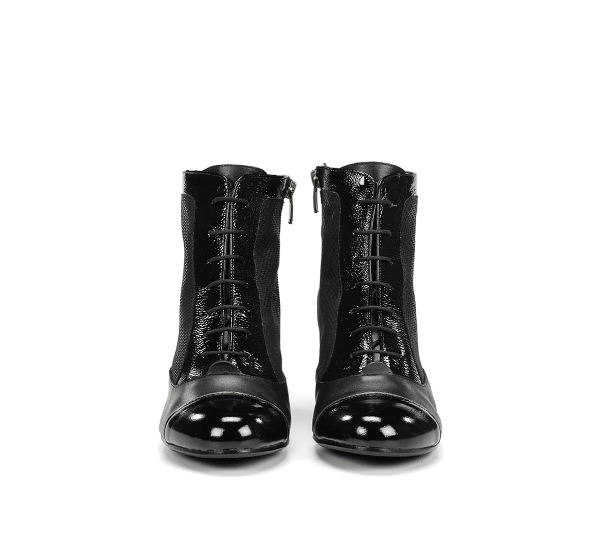 RODIN D8922 Schwarze Stidefeletten - Image 3
