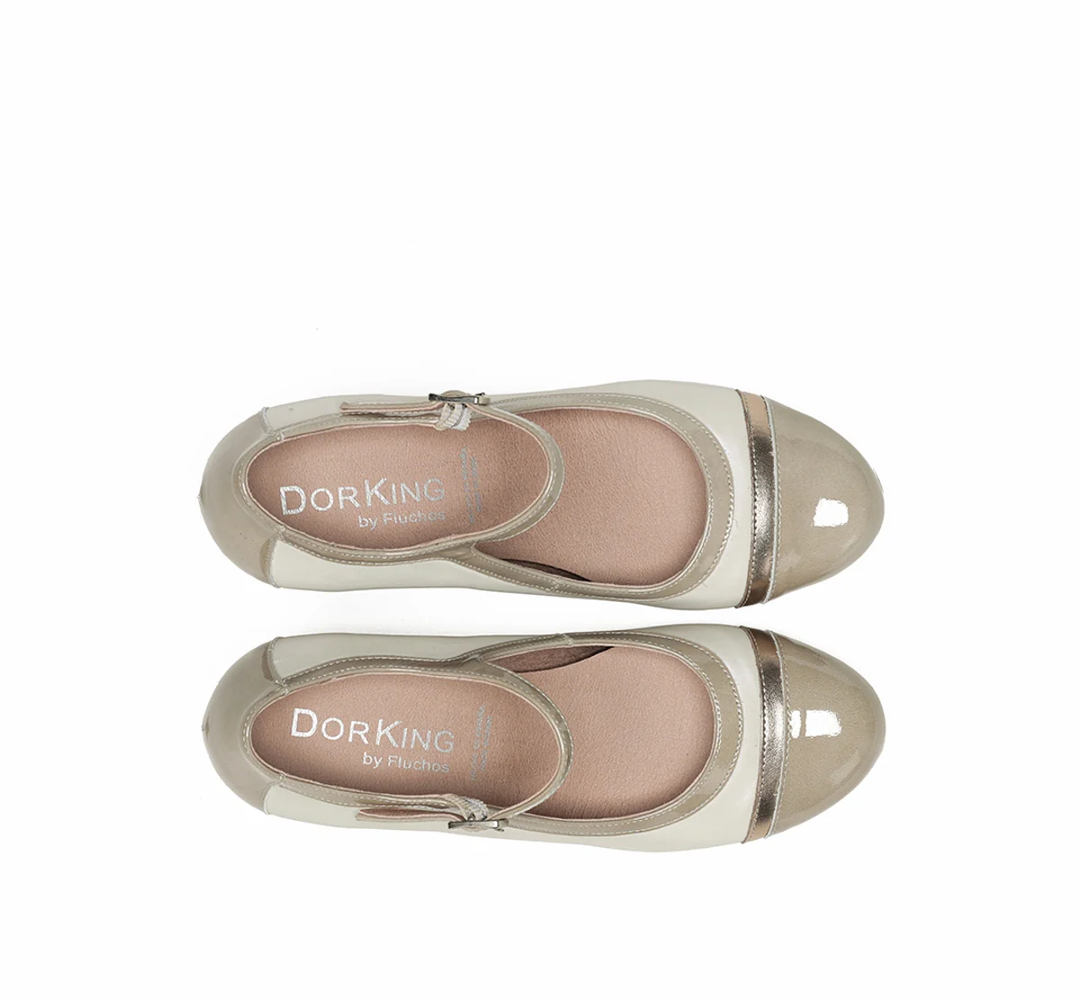 RODIN D9092 Weißer Heeled-Schuh - Image 6