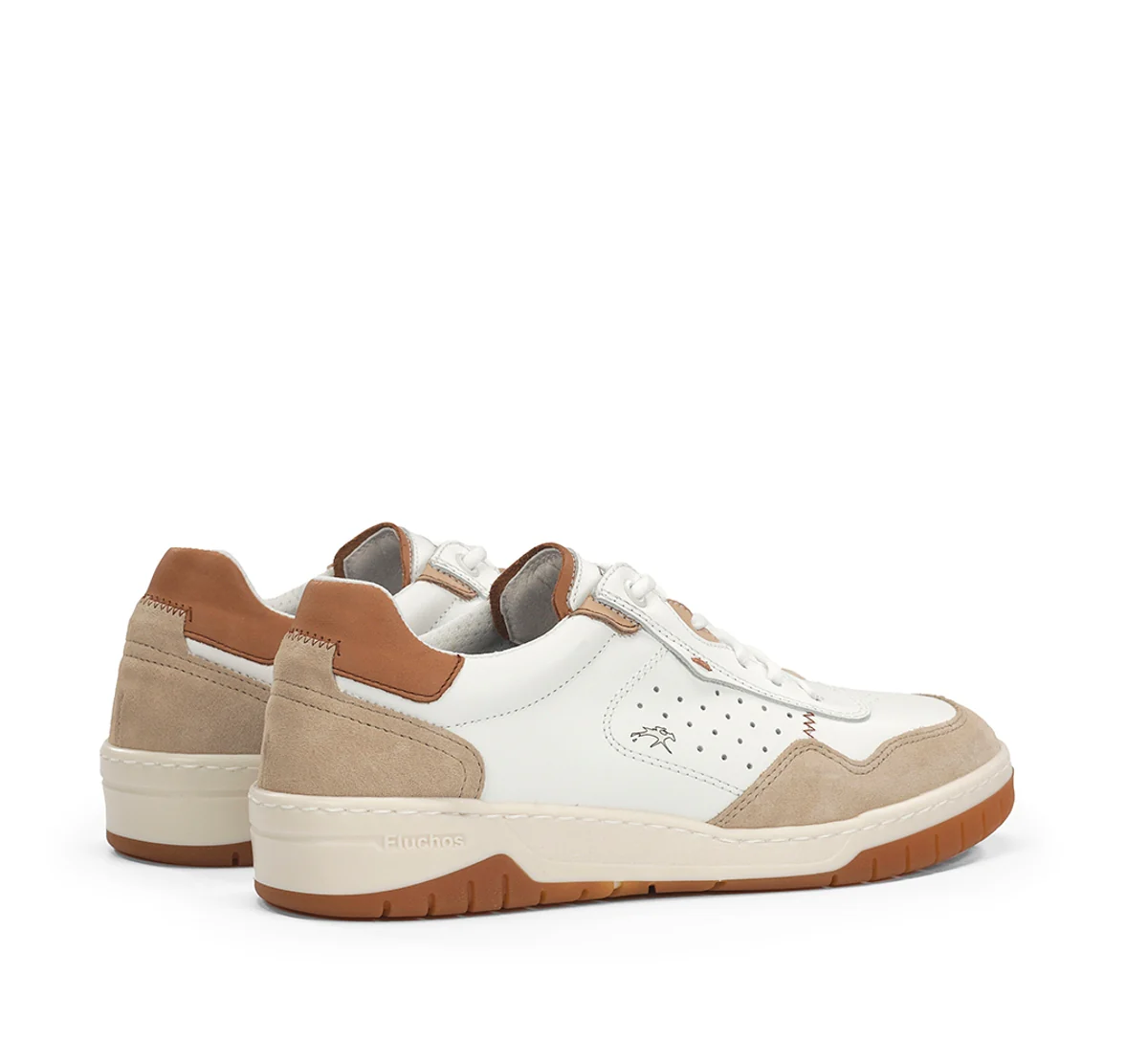 ROGER F2153 Taupe Turnschuhe - Image 3