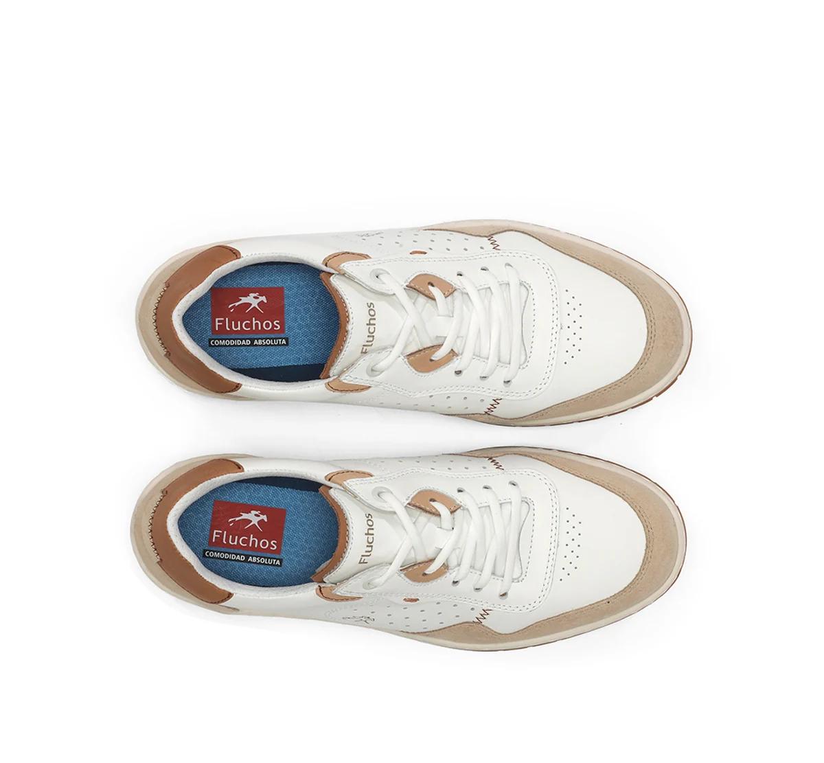 ROGER F2153 Taupe Turnschuhe - Image 5