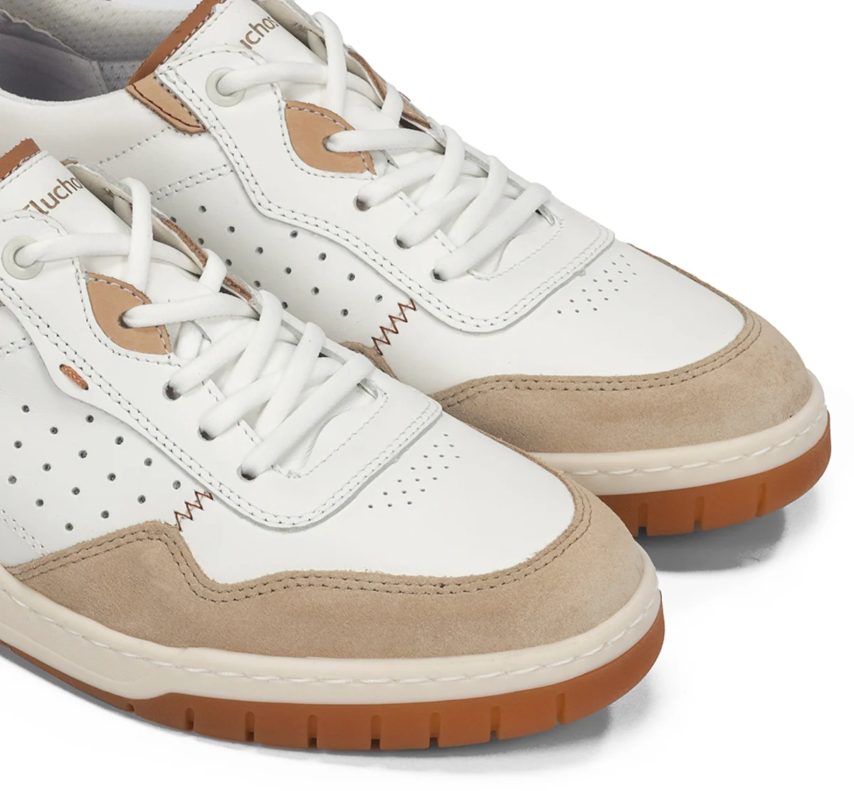 ROGER F2153 Taupe Turnschuhe - Image 6